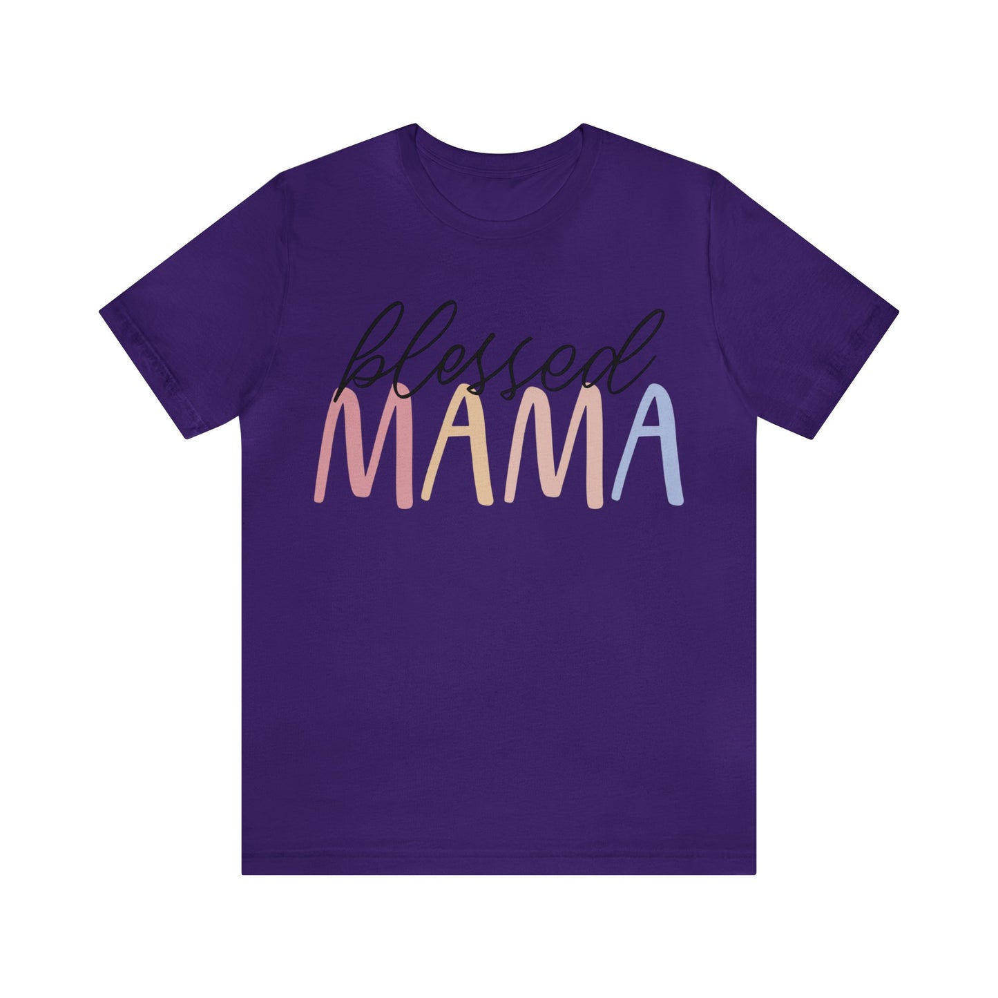 Blessed Mama short sleeve tshirt