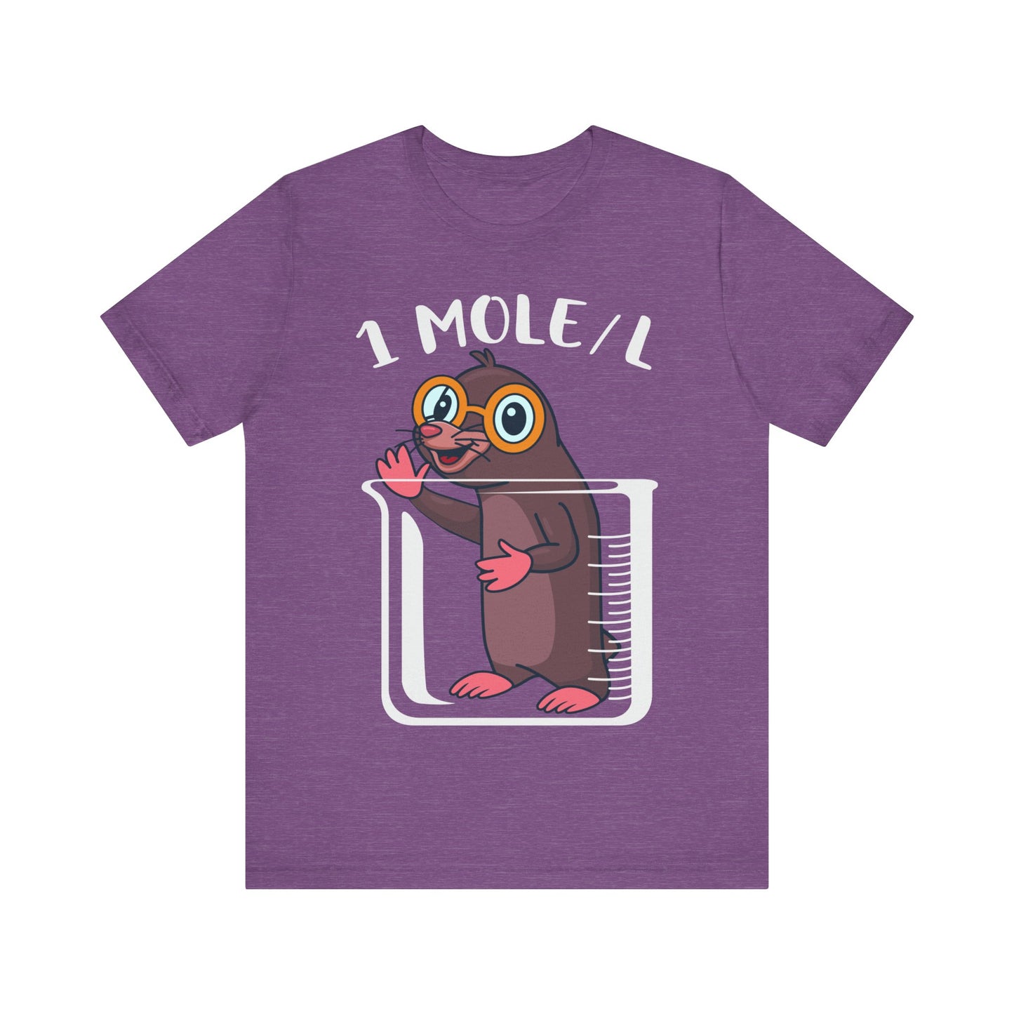 1 Mole/L Jersey Short Sleeve Tee