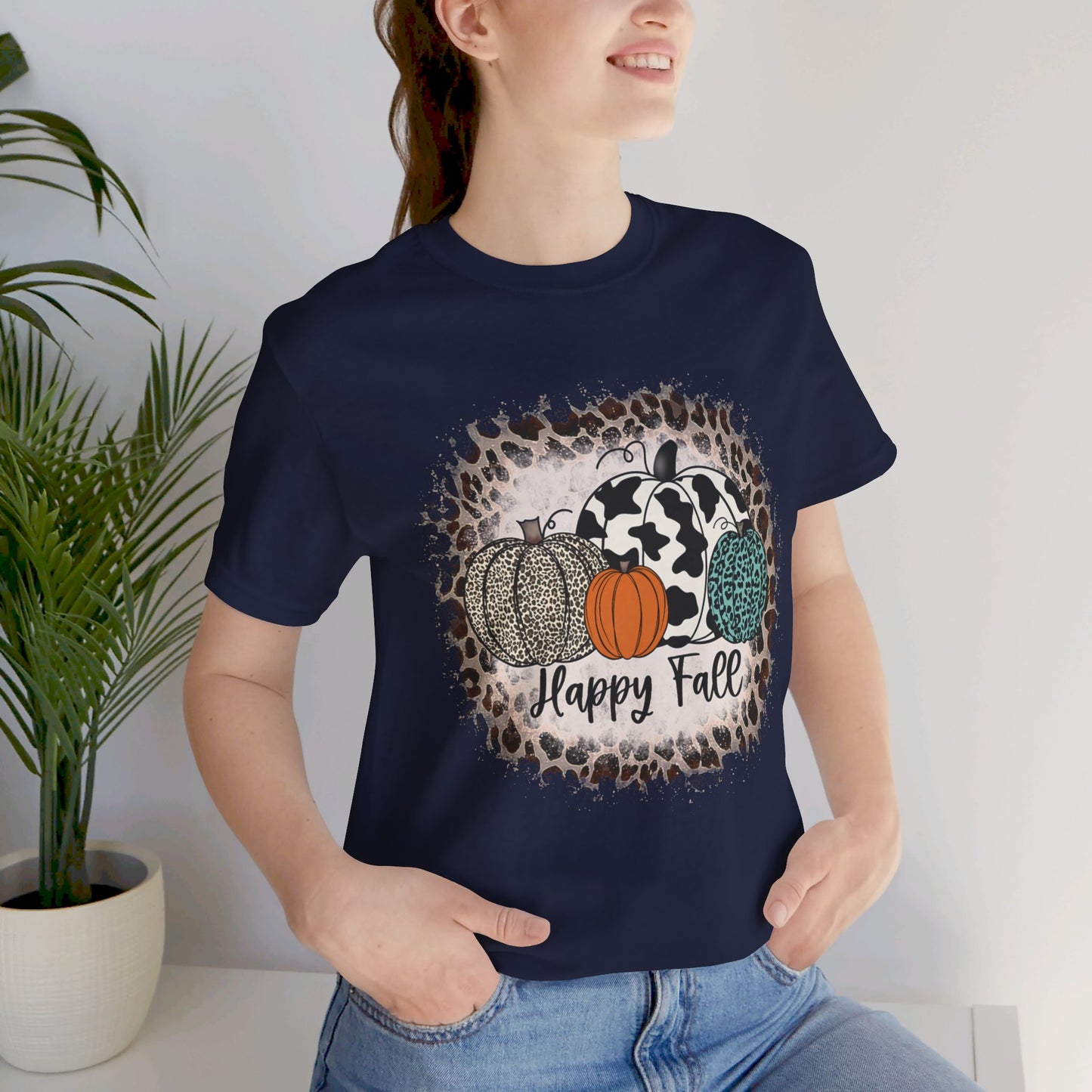 Happy Fall Jersey Short Sleeve Tee