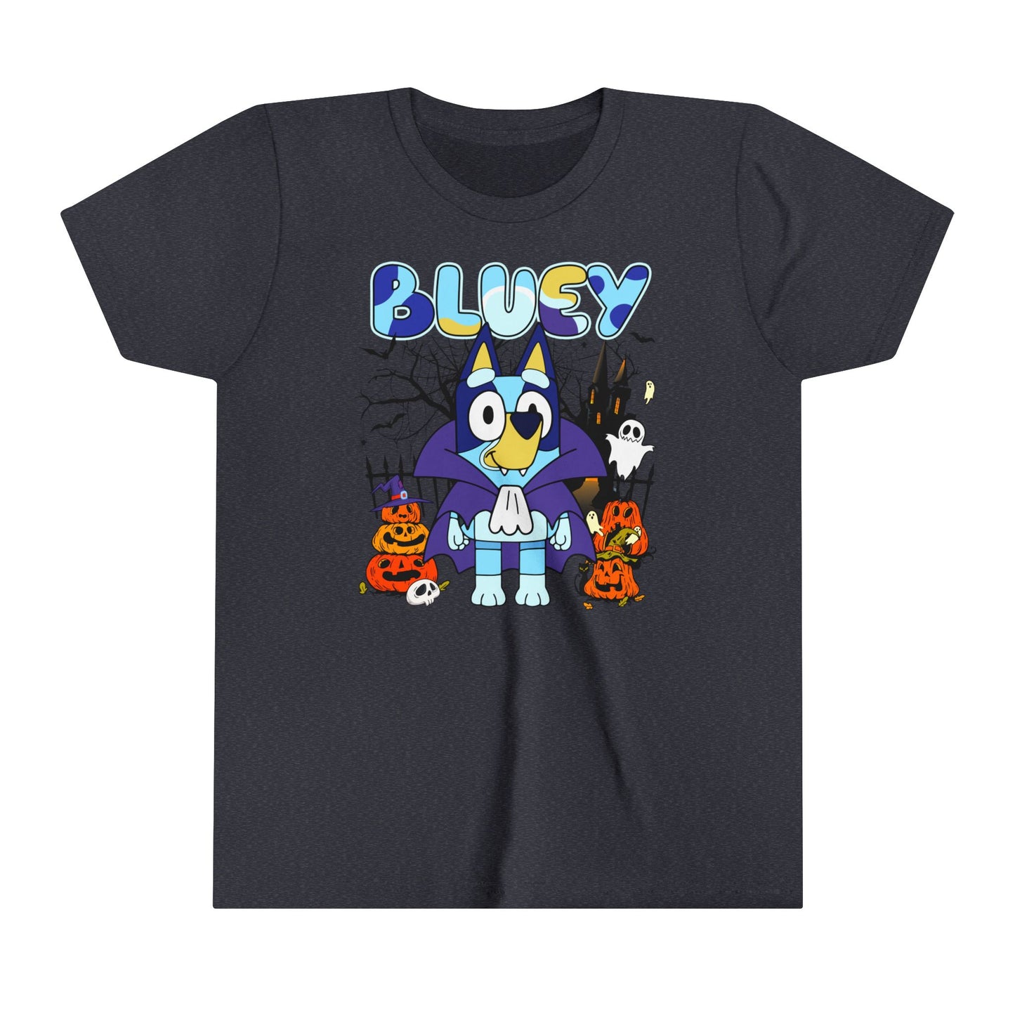 Blue vampire Youth Short Sleeve Tee