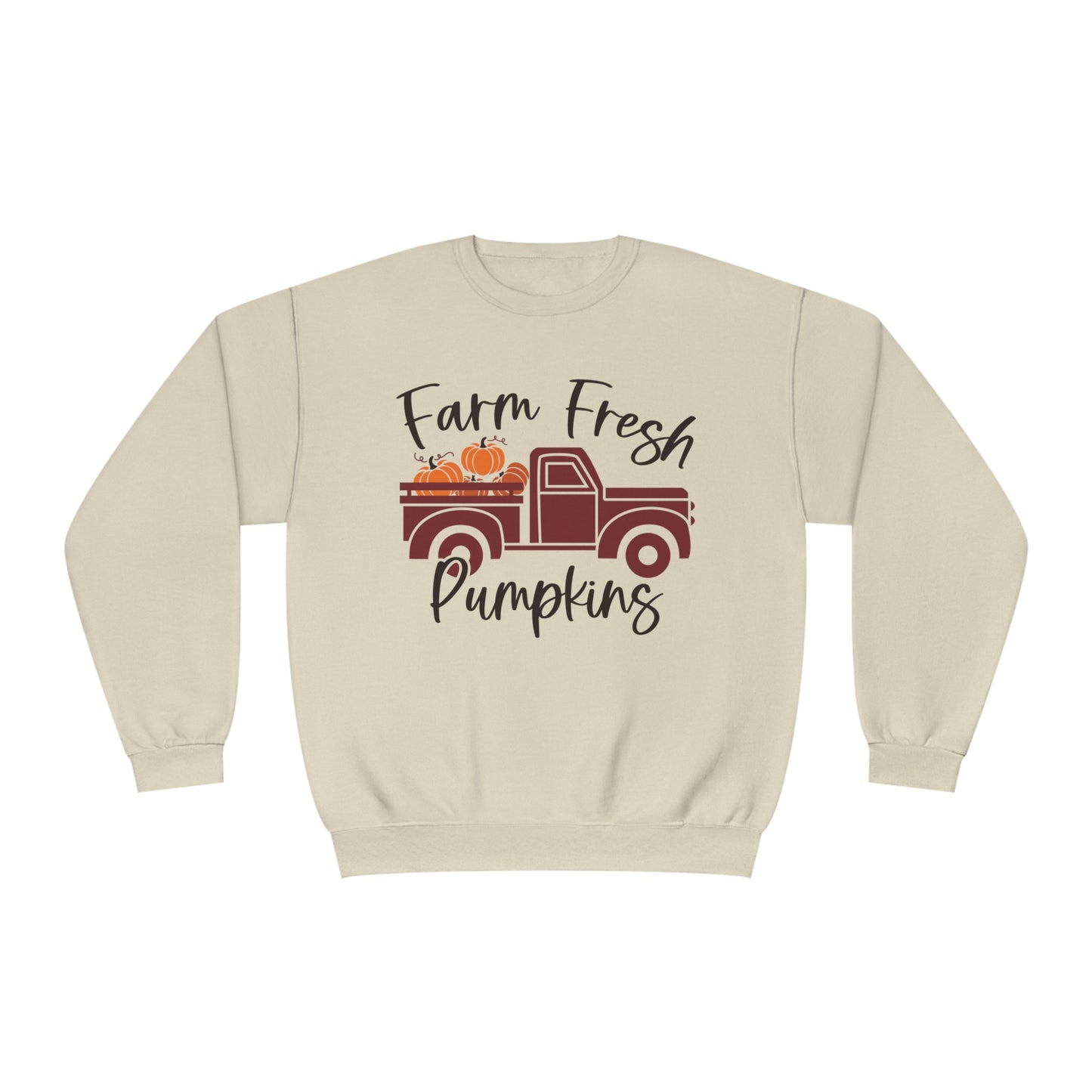 Farm Fresh Pumpkins Crewneck Sweatshirt