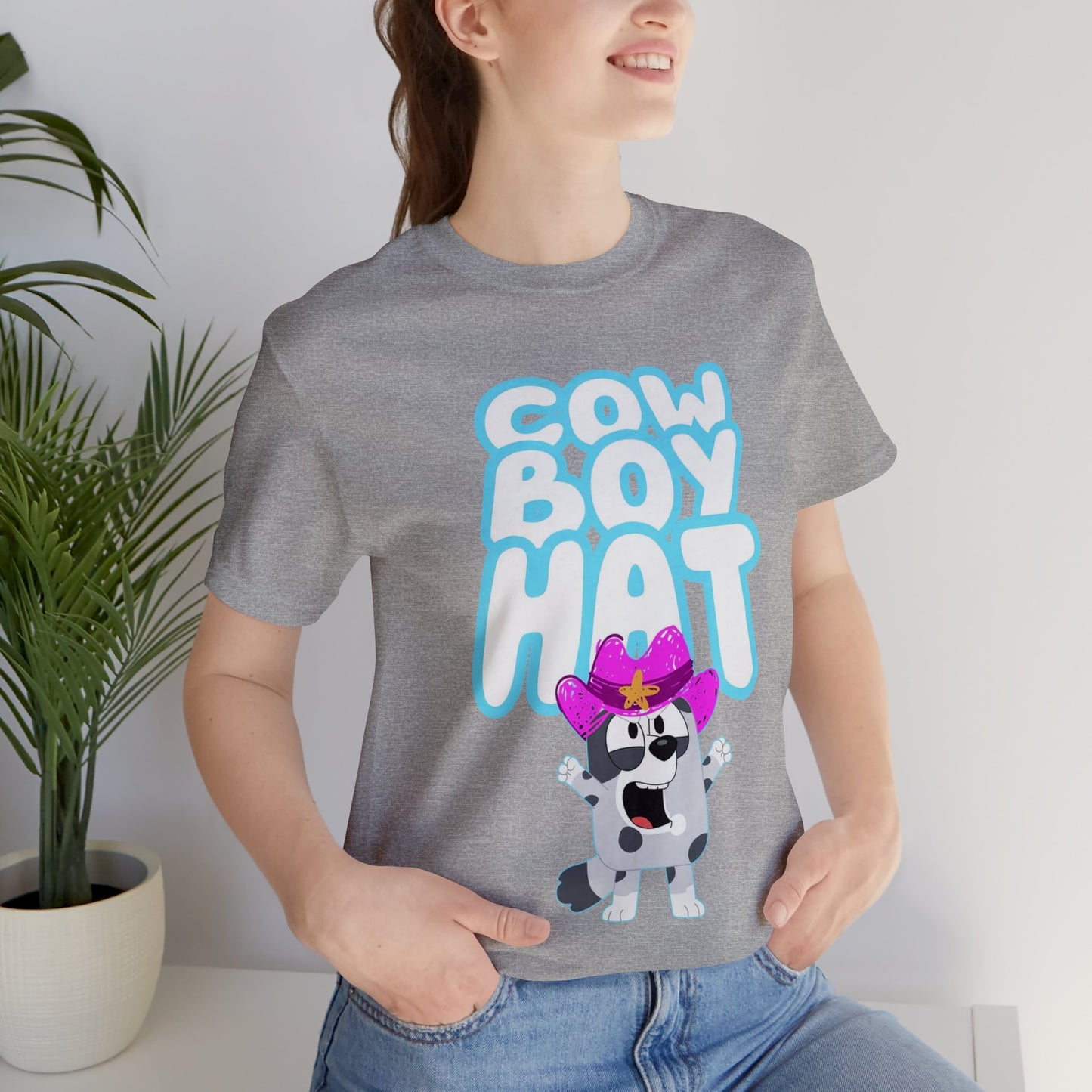 Cowboy Hat Short Sleeve Tshirt