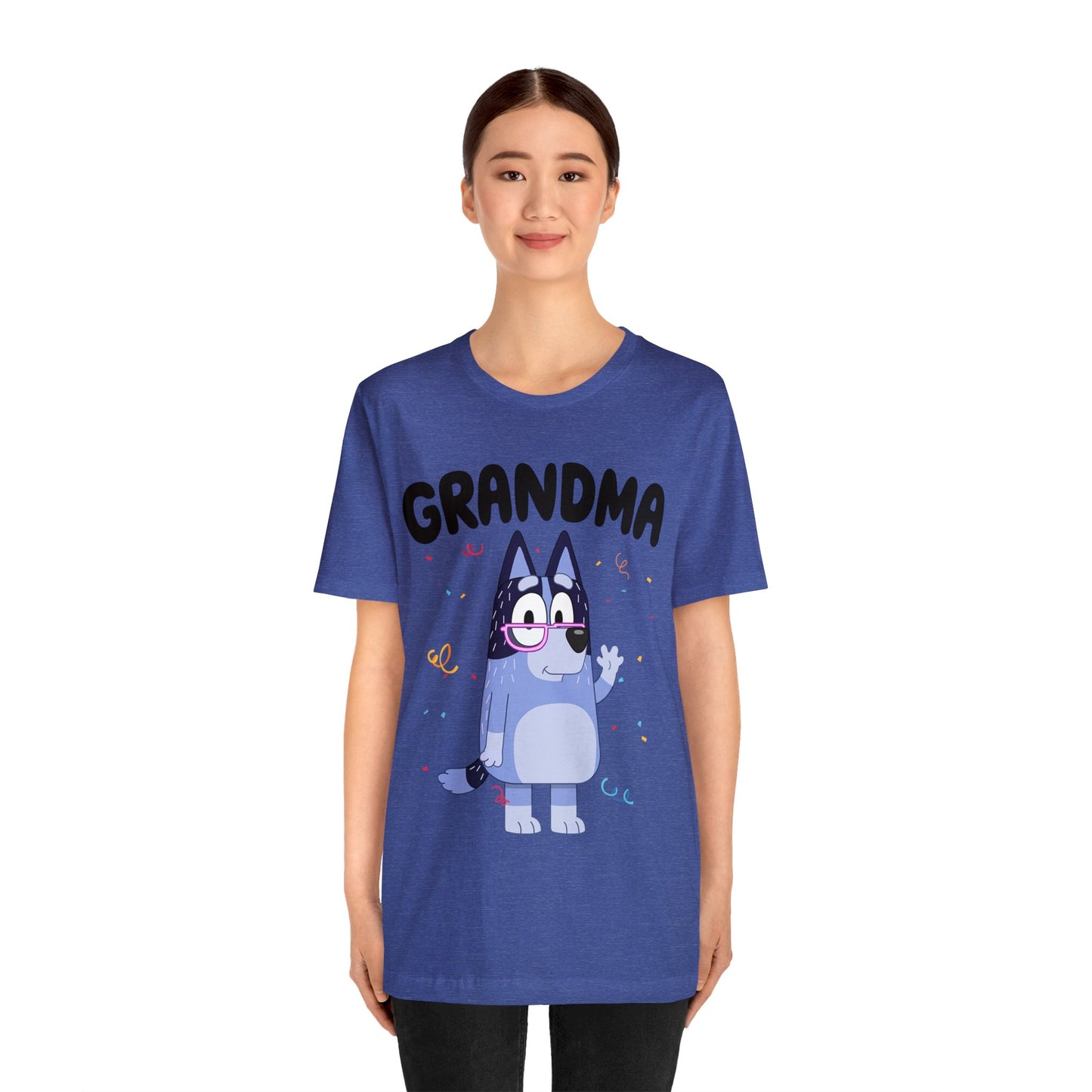 Grandma Bluey Birthday short sleeve Tshirt