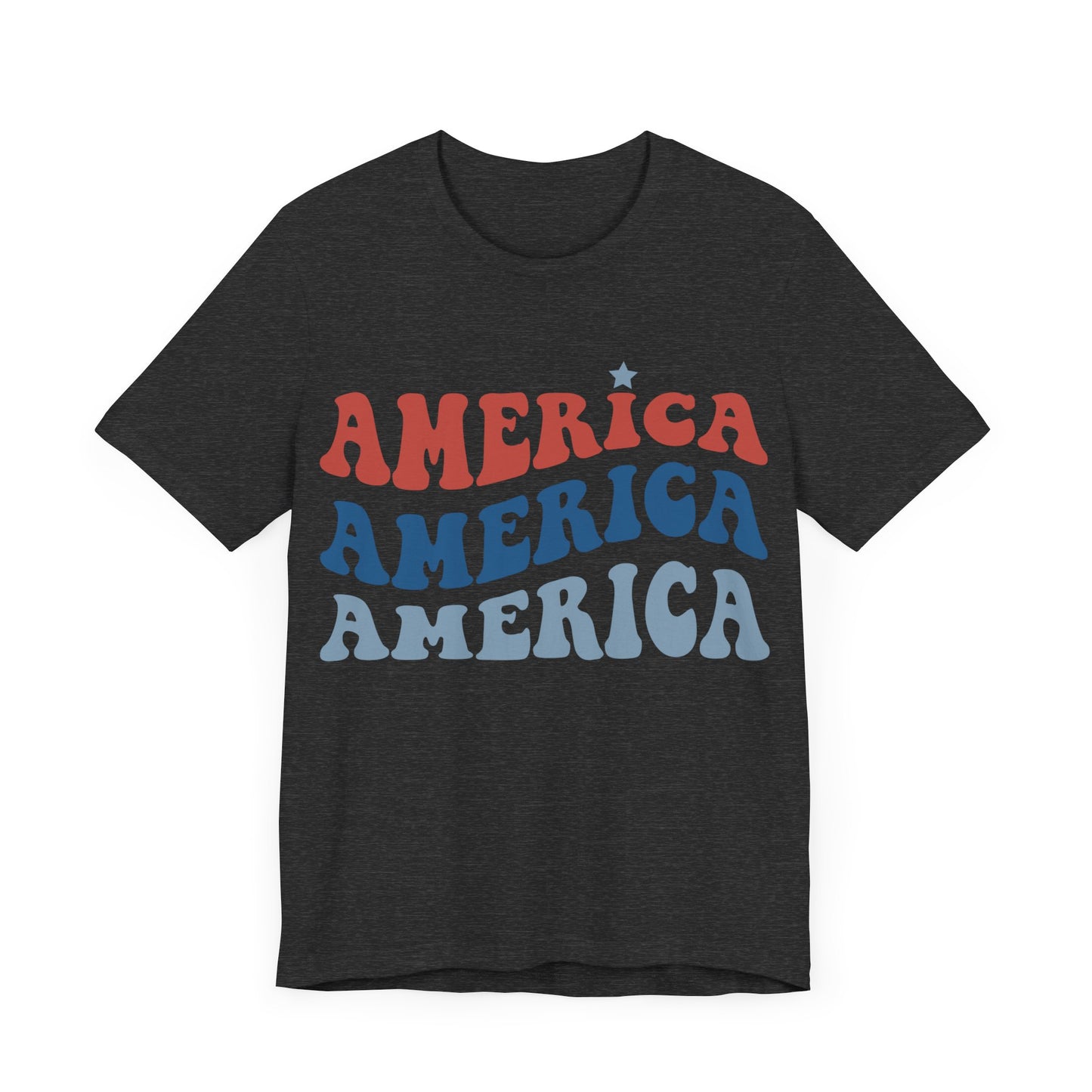 AMERICA Jersey Short Sleeve Tee