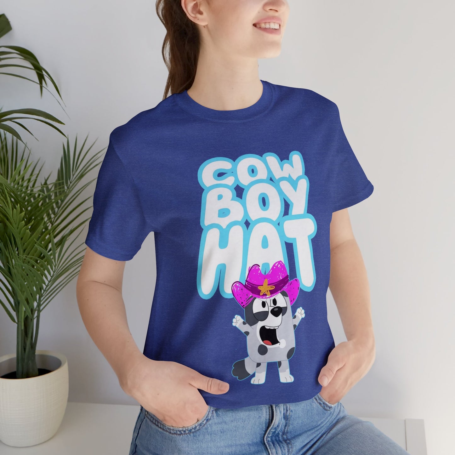 Cowboy Hat Short Sleeve Tshirt