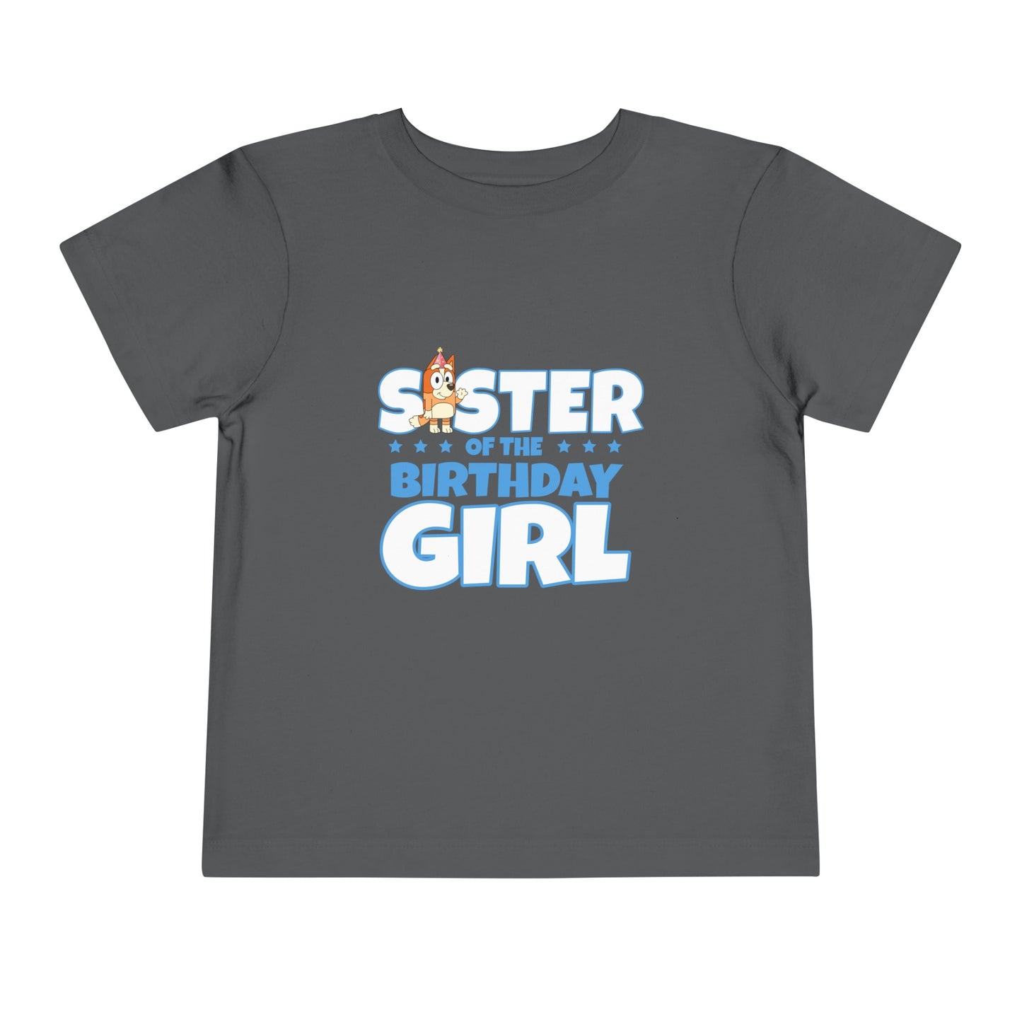 Sister of the Birthday Girl Toddler Short Sleeve Tee