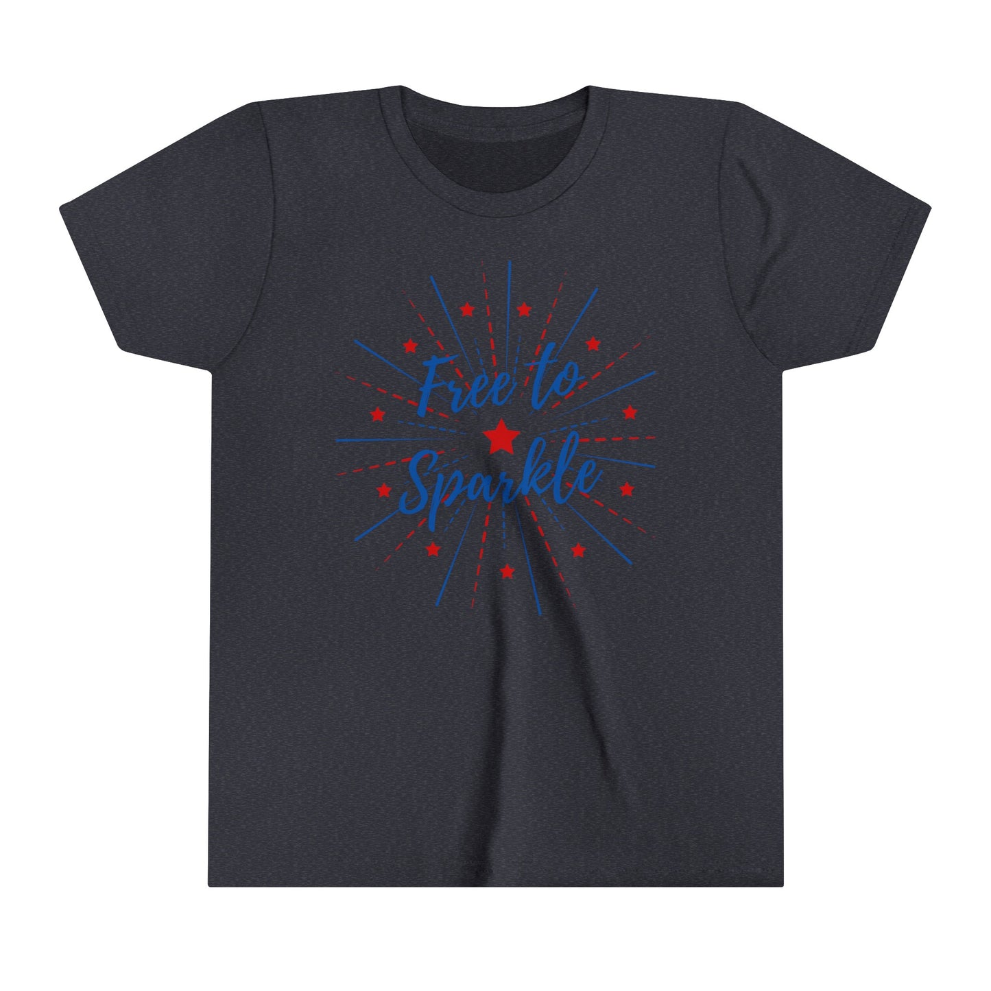 Free to Sparkle Youth Short Sleeve Tee