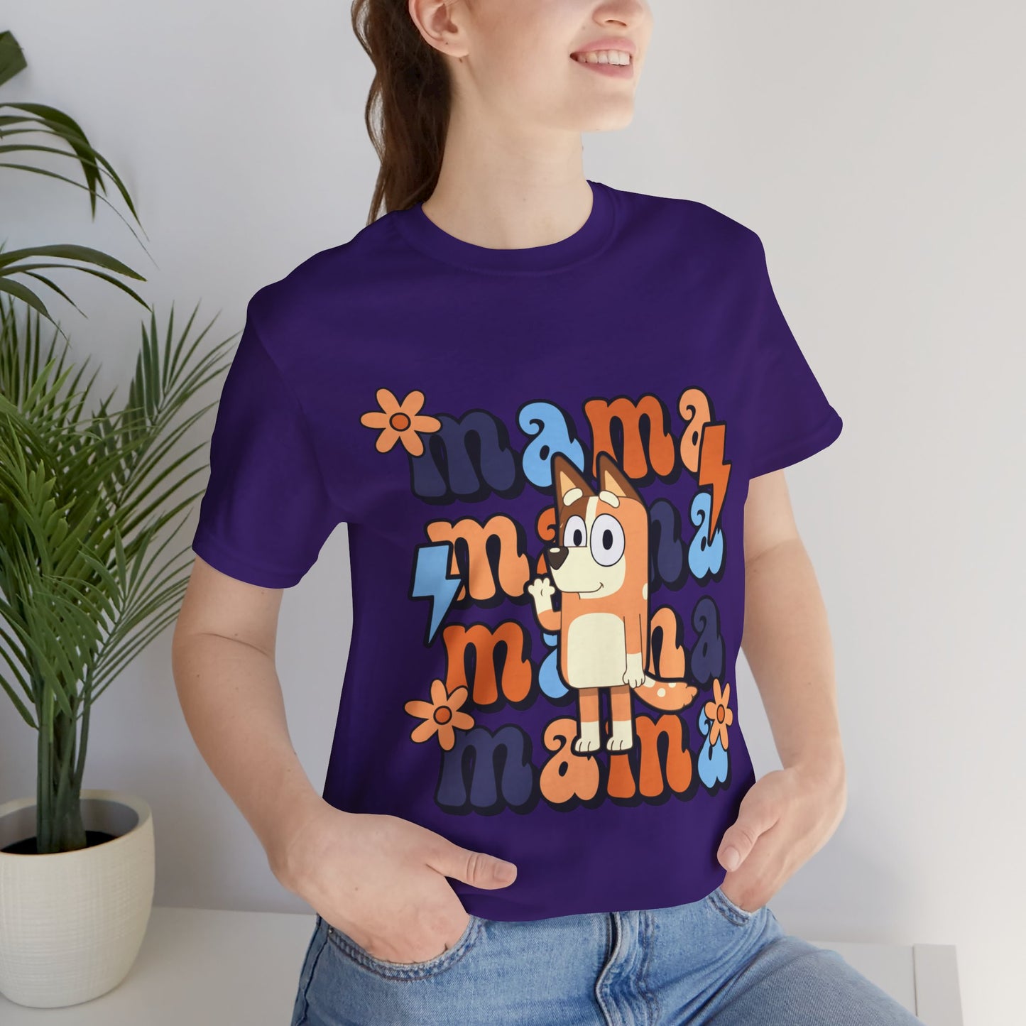 Mama Jersey Short Sleeve Tee