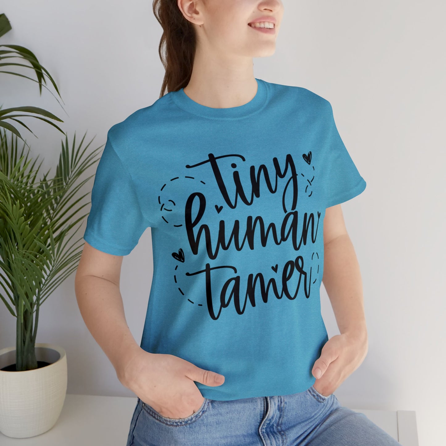 Tiny human tamer Short sleeve Tshirt