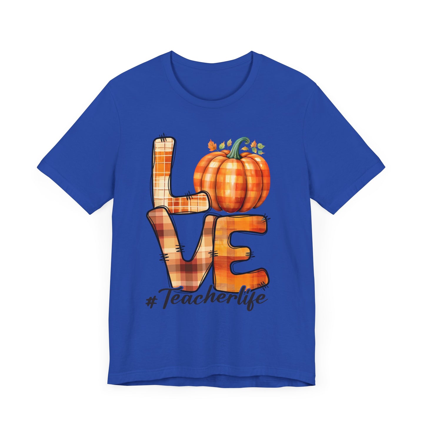 LOVE Teacher Life Jersey Short Sleeve Tee