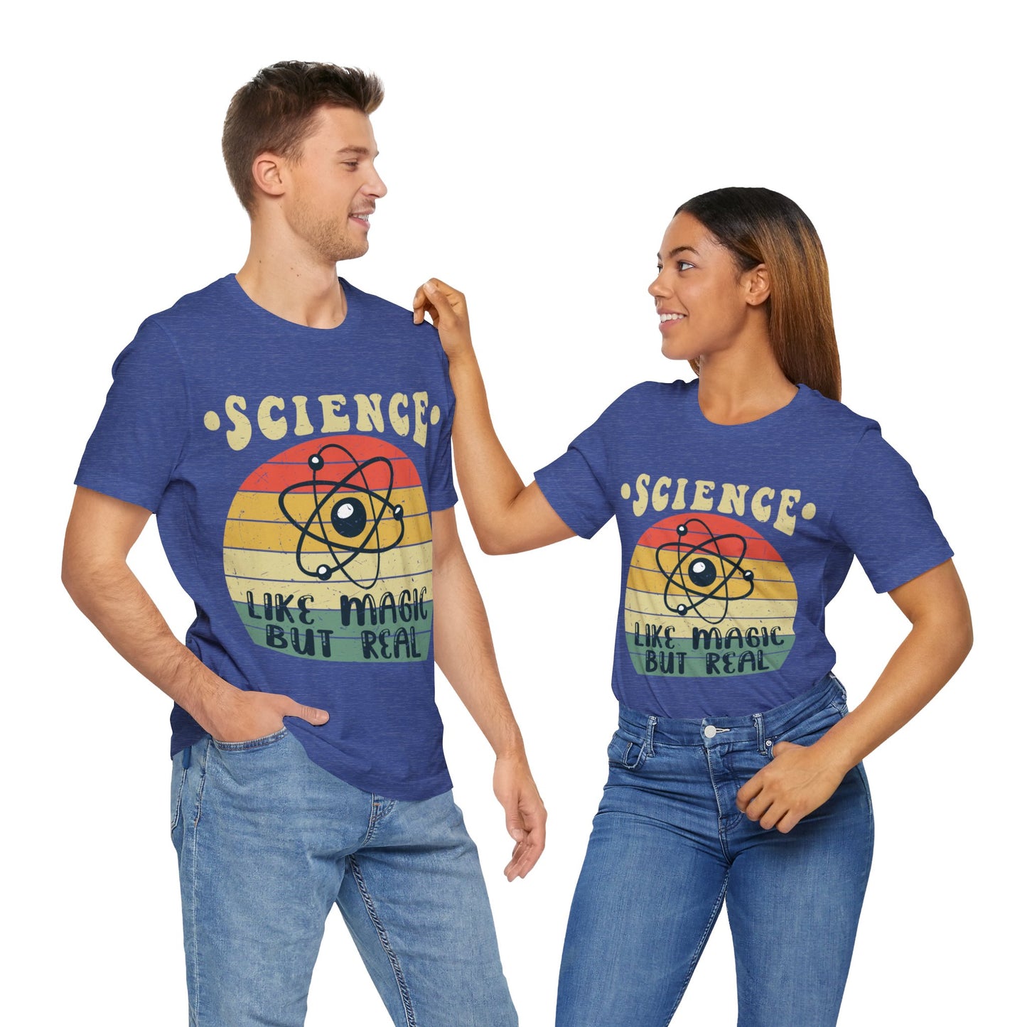 Science Like Magic but Real Jersey Short Sleeve Tee