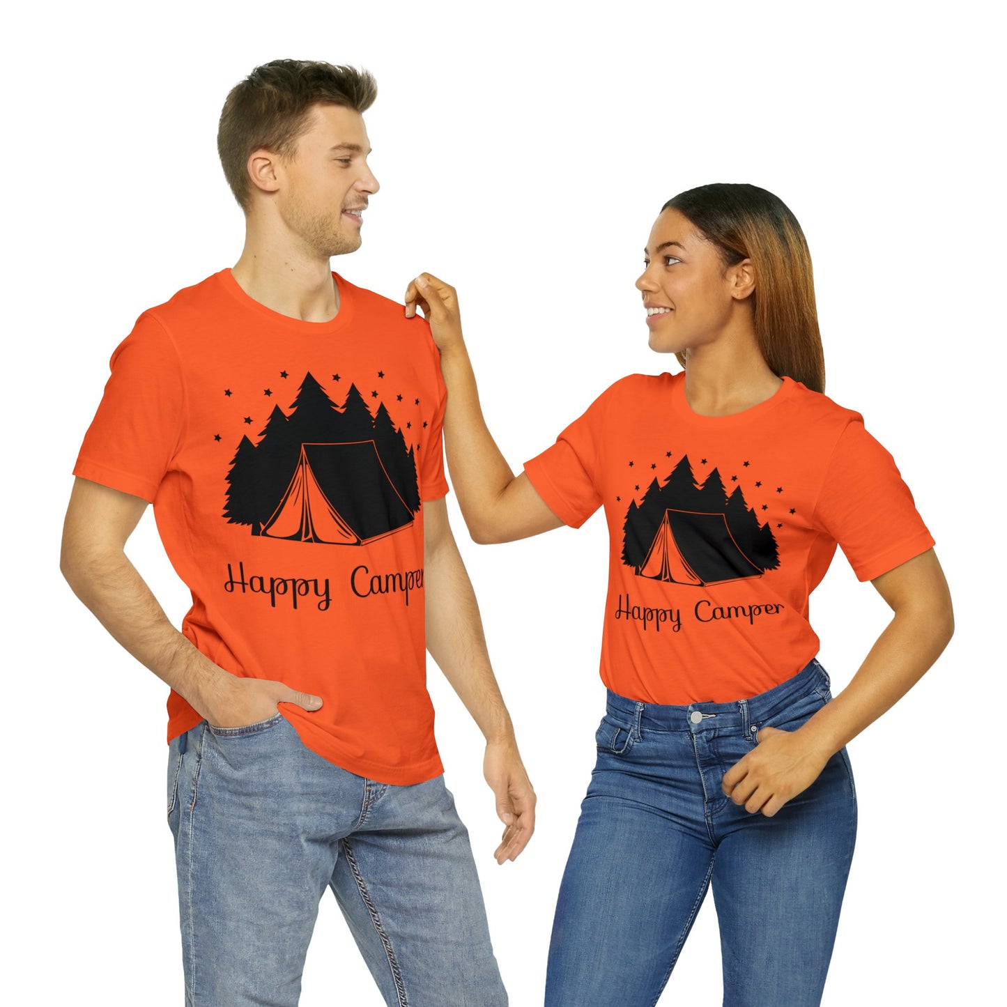 Happy Camper Short Sleeve Tshirt