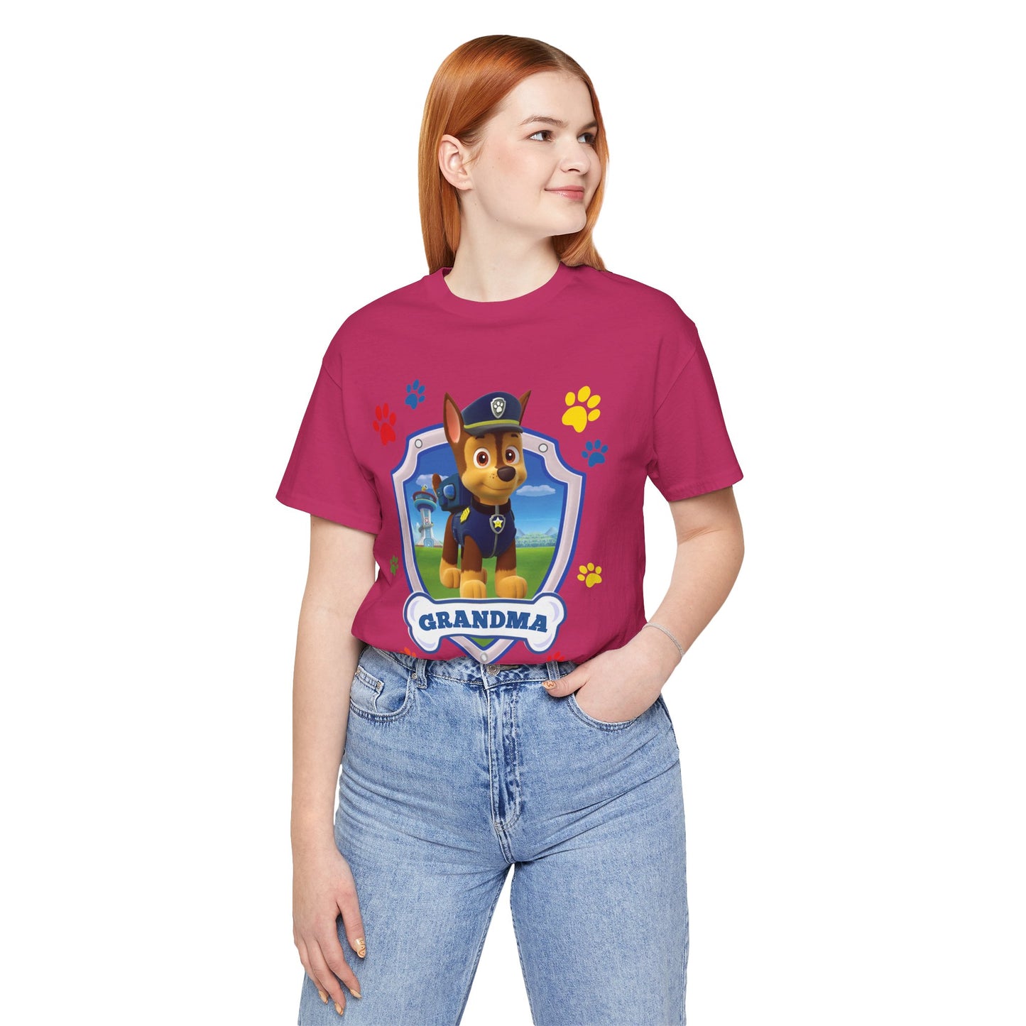 Grandma of the Birthday Boy Jersey Short Sleeve Tee