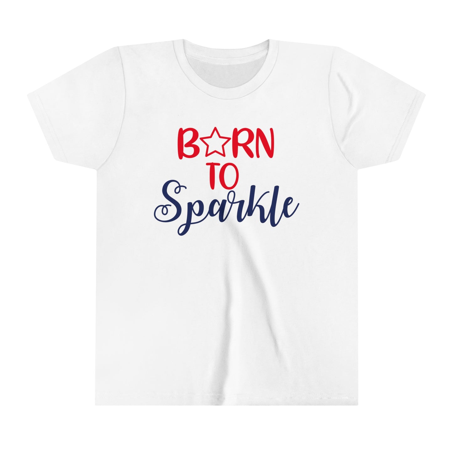 Born to Sparkle Youth Short Sleeve Tee