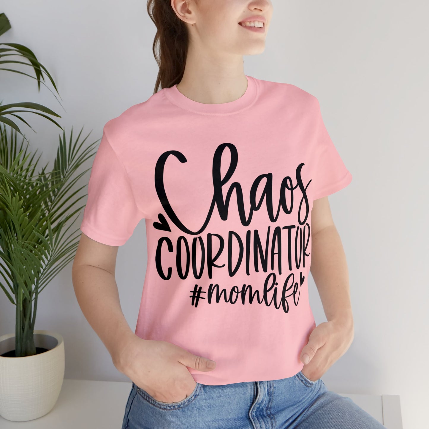 Chaos Coordinator #momlife short sleeve tshirt