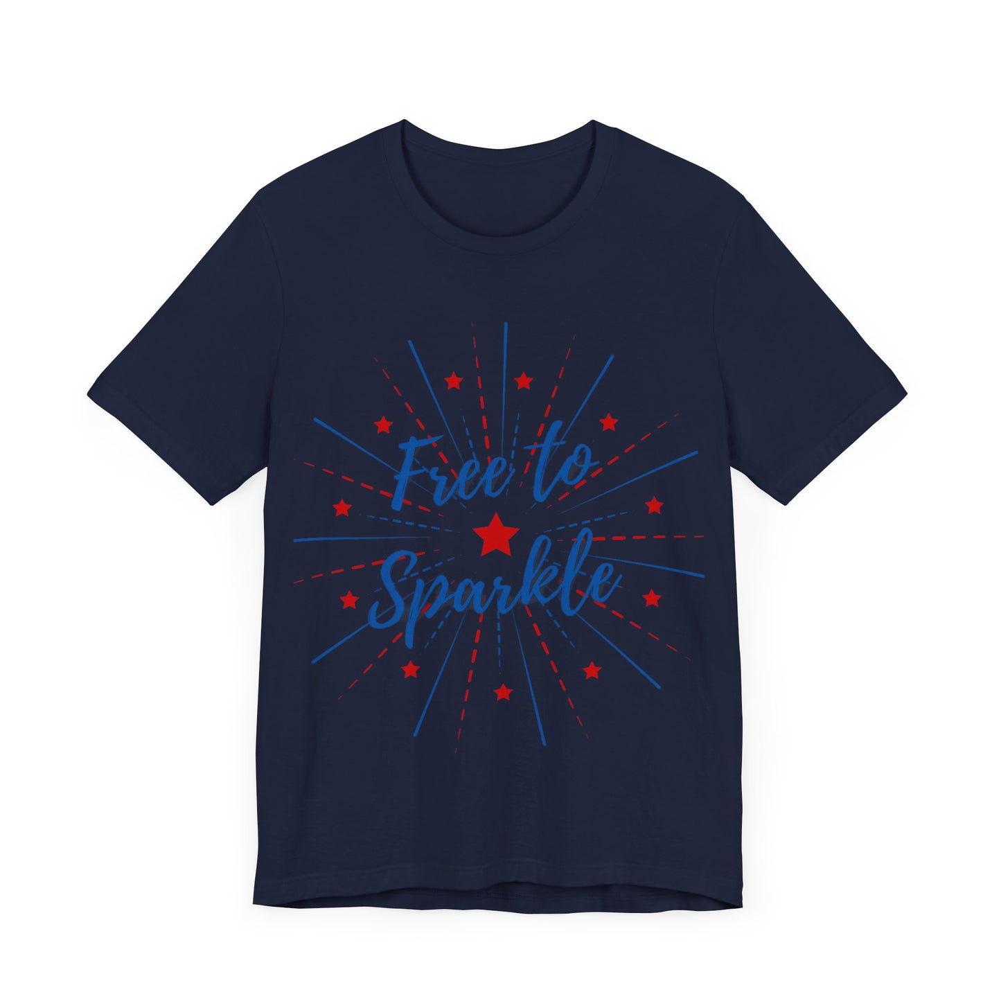 Free to Sparkle Jersey Short Sleeve Tee