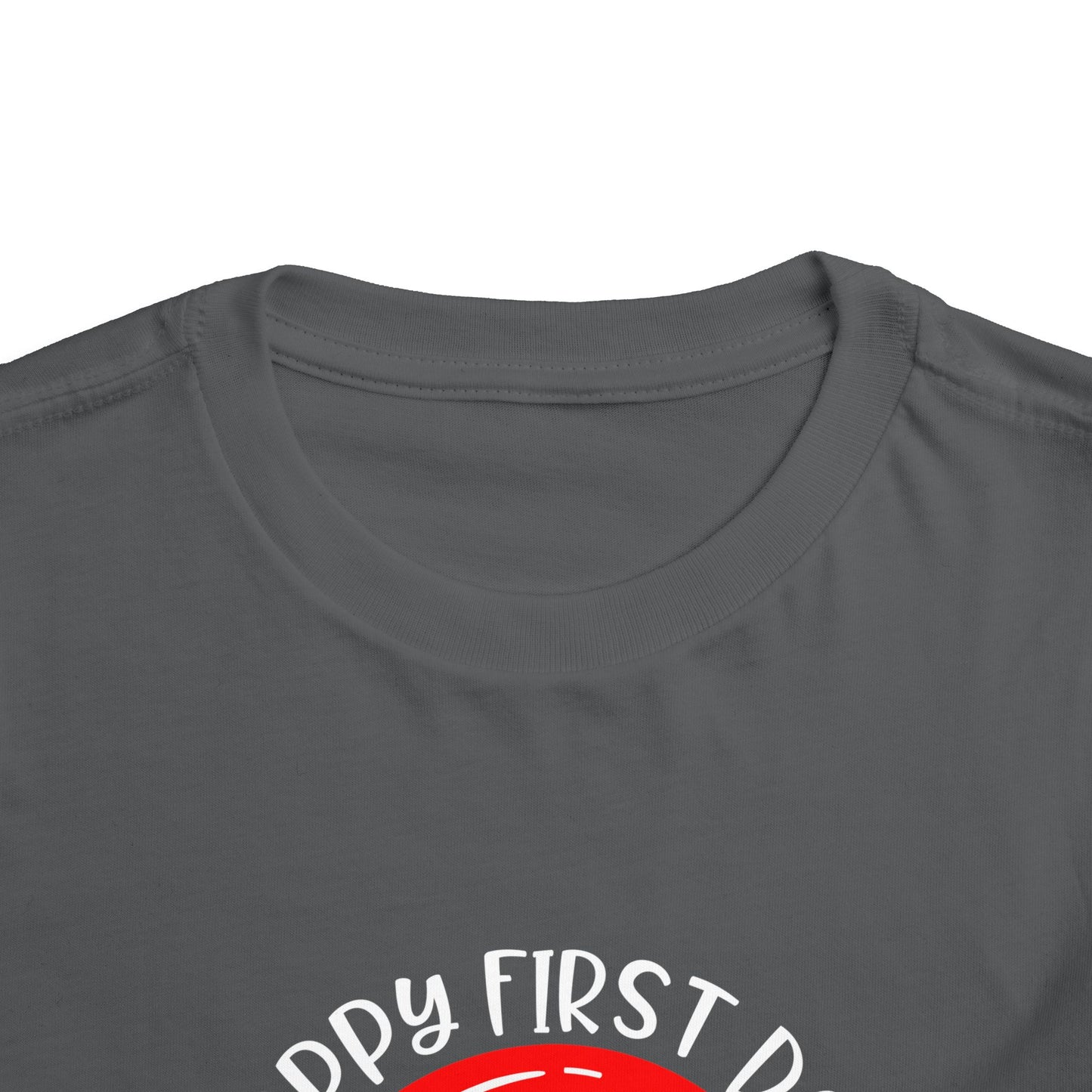 Happy First Day of School Toddler Short Sleeve Tee