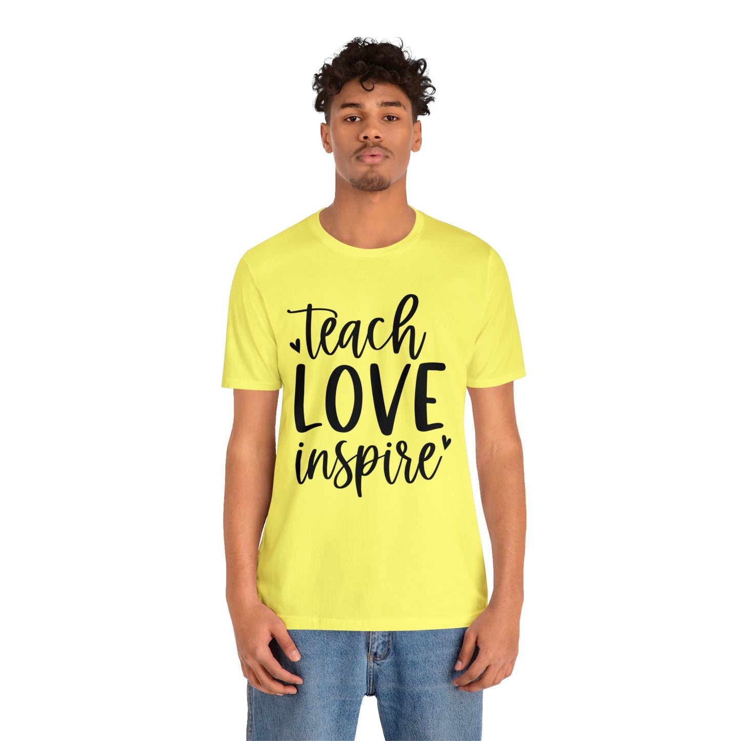 Teach Love Inspire Short sleeve Tshirt