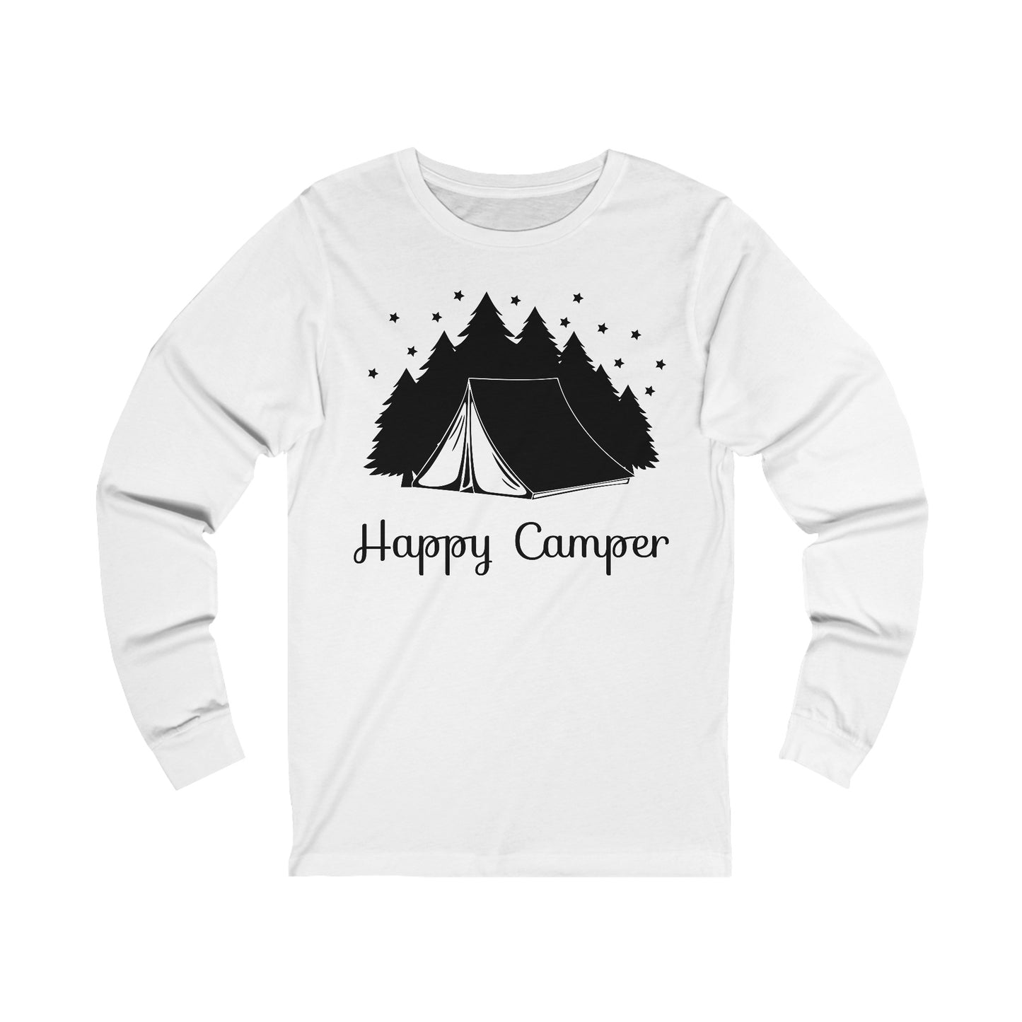 Happy Camper Long Sleeve Tshirt