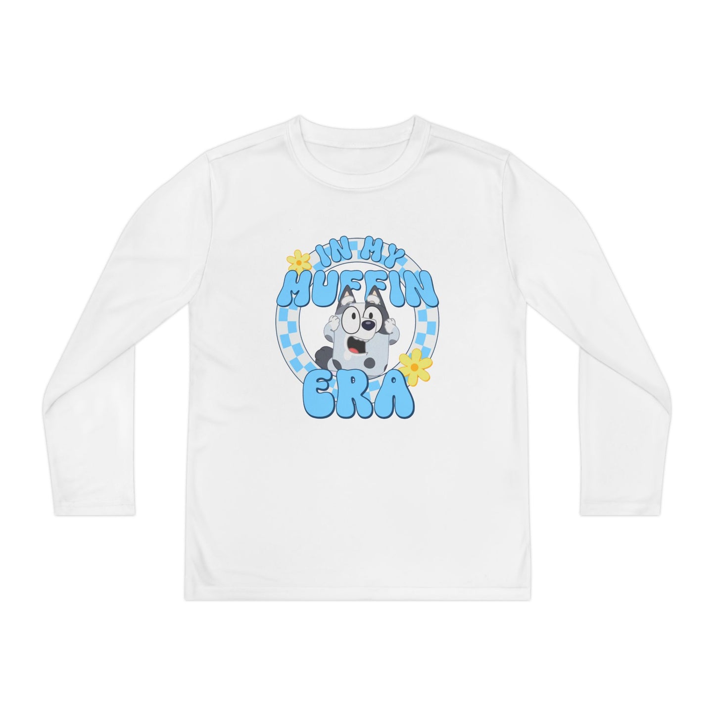 In my muffin era Youth Long Sleeve Competitor Tee