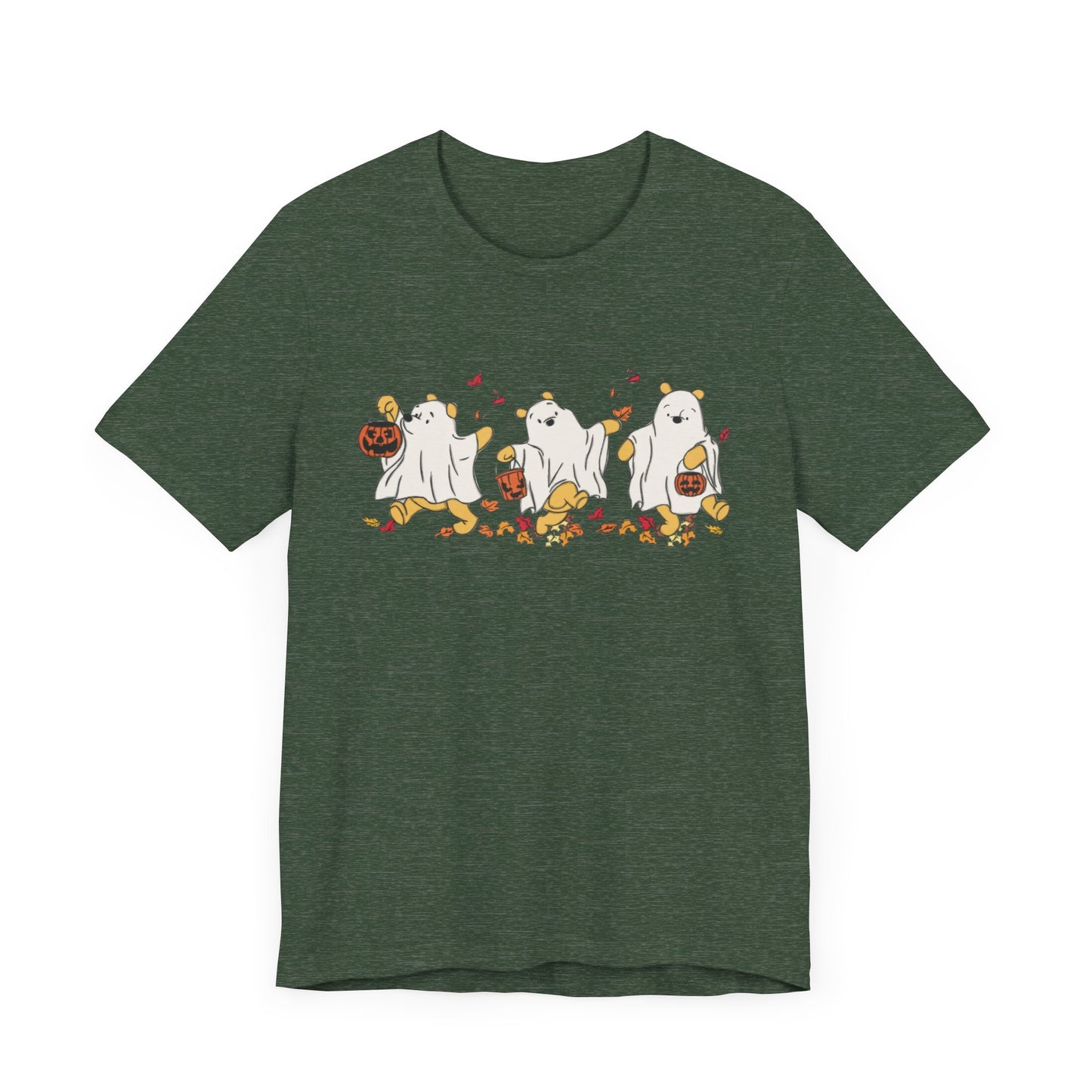 Halloween Pooh Jersey Short Sleeve Tee