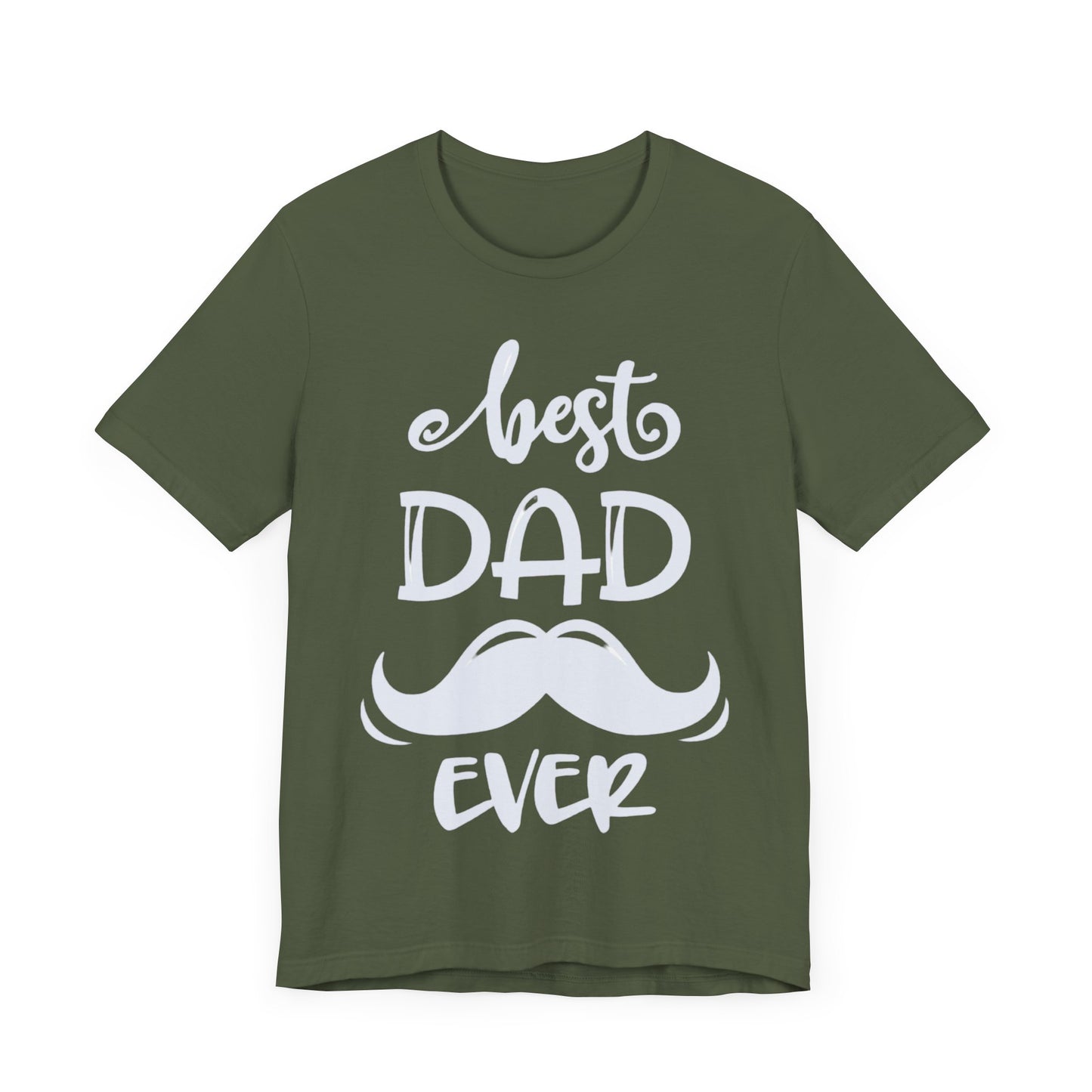 Best Dad Ever Jersey Short Sleeve Tee