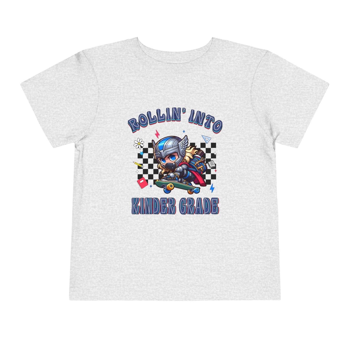 THOR - Rollin' Into Kinder Grade Toddler Short Sleeve Tee