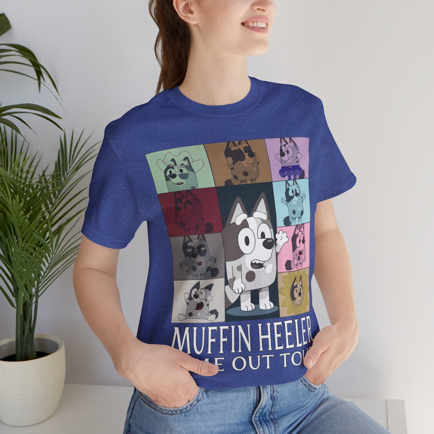 Muffin Heeler Time Out Tour Jersey Short Sleeve Tee