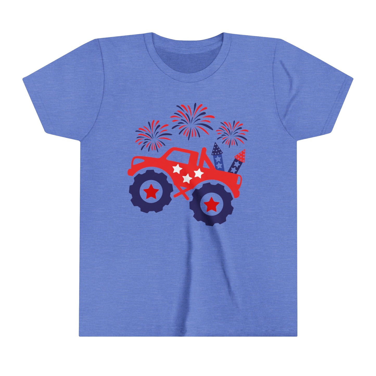 Monster Truck Youth Short Sleeve Tee
