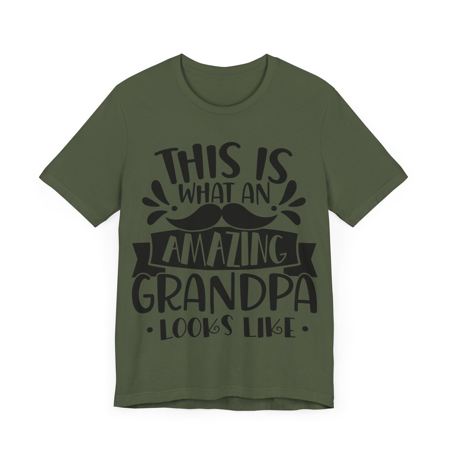 This is What an Amazing Grandpa Looks Like Jersey Short Sleeve Tee