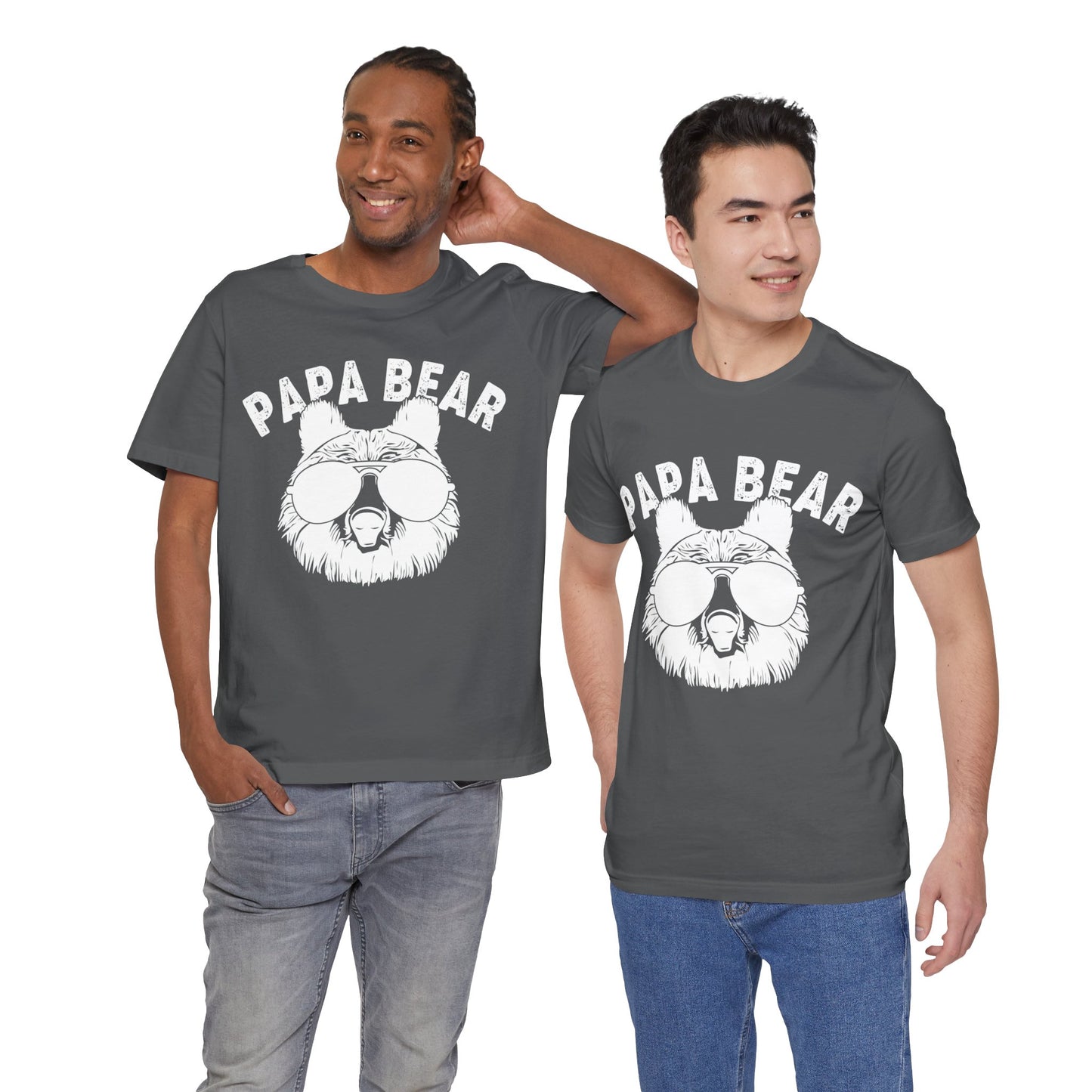Papa Bear Jersey Short Sleeve Tee