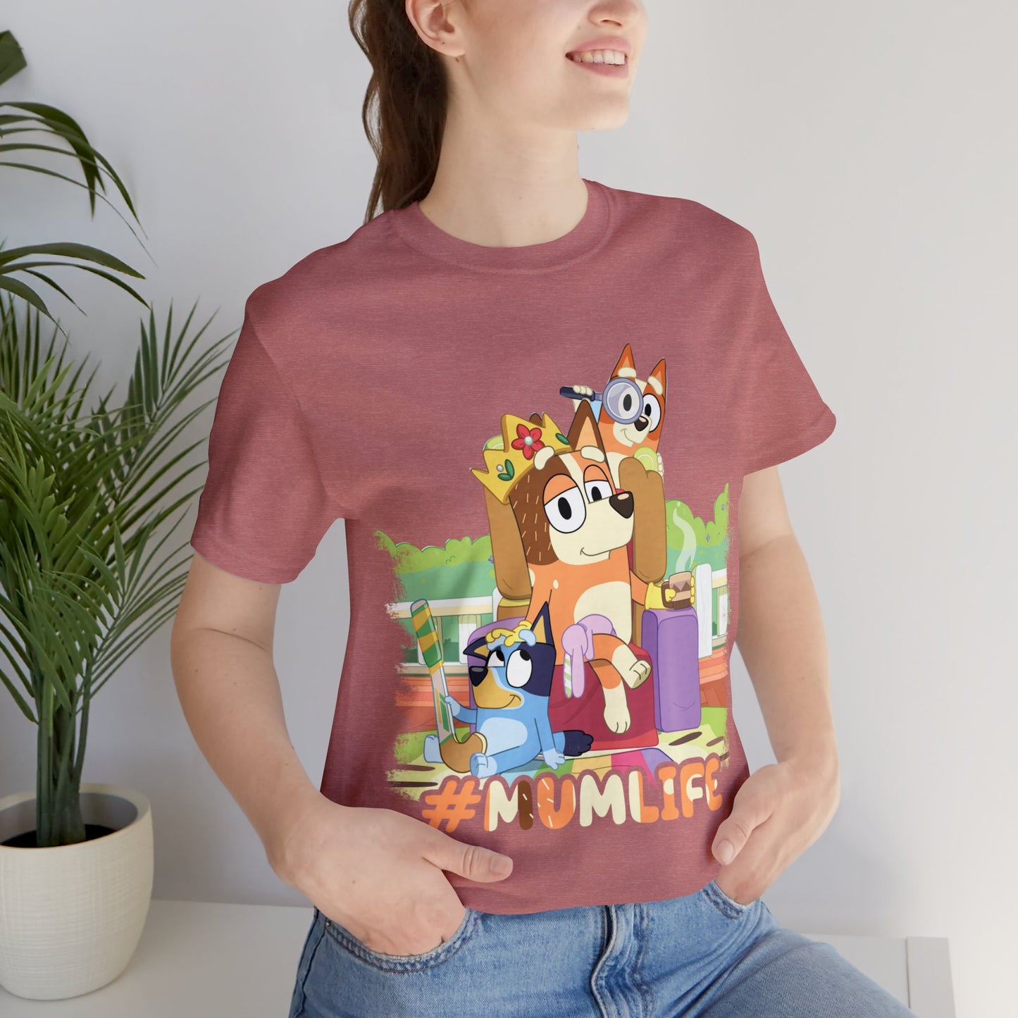 Mum Life Short Sleeve Tshirt