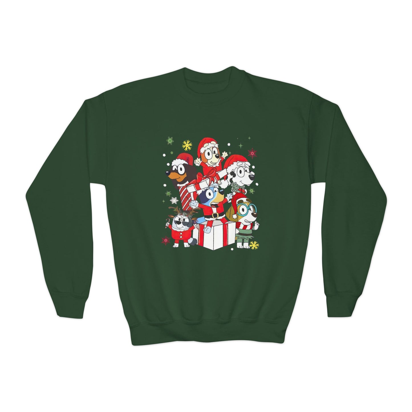 Christmas presents Youth Crewneck Sweatshirt