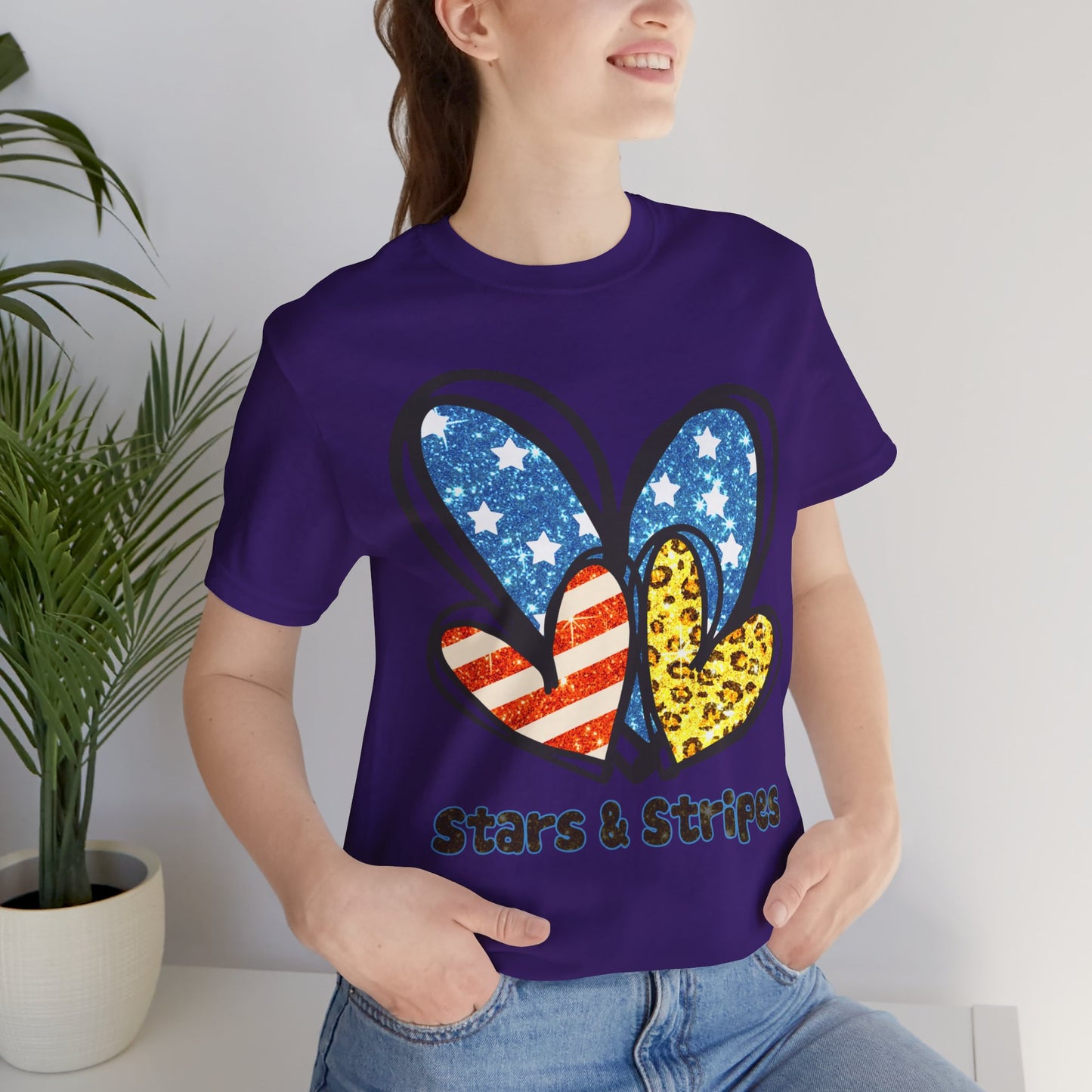 Stars and Stripes Short Sleeve Tee