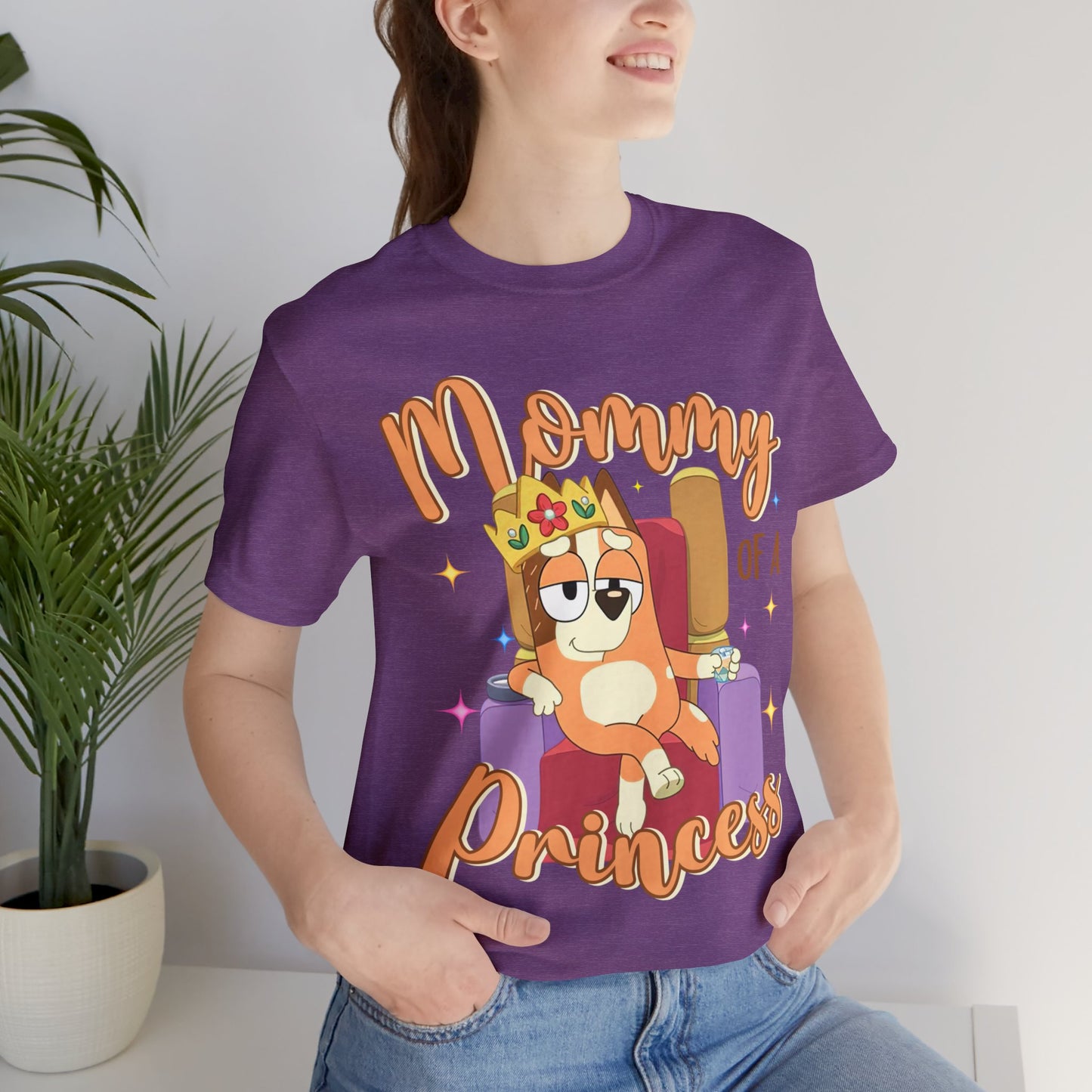 Mommy of a Princess Short Sleeve Tshirt