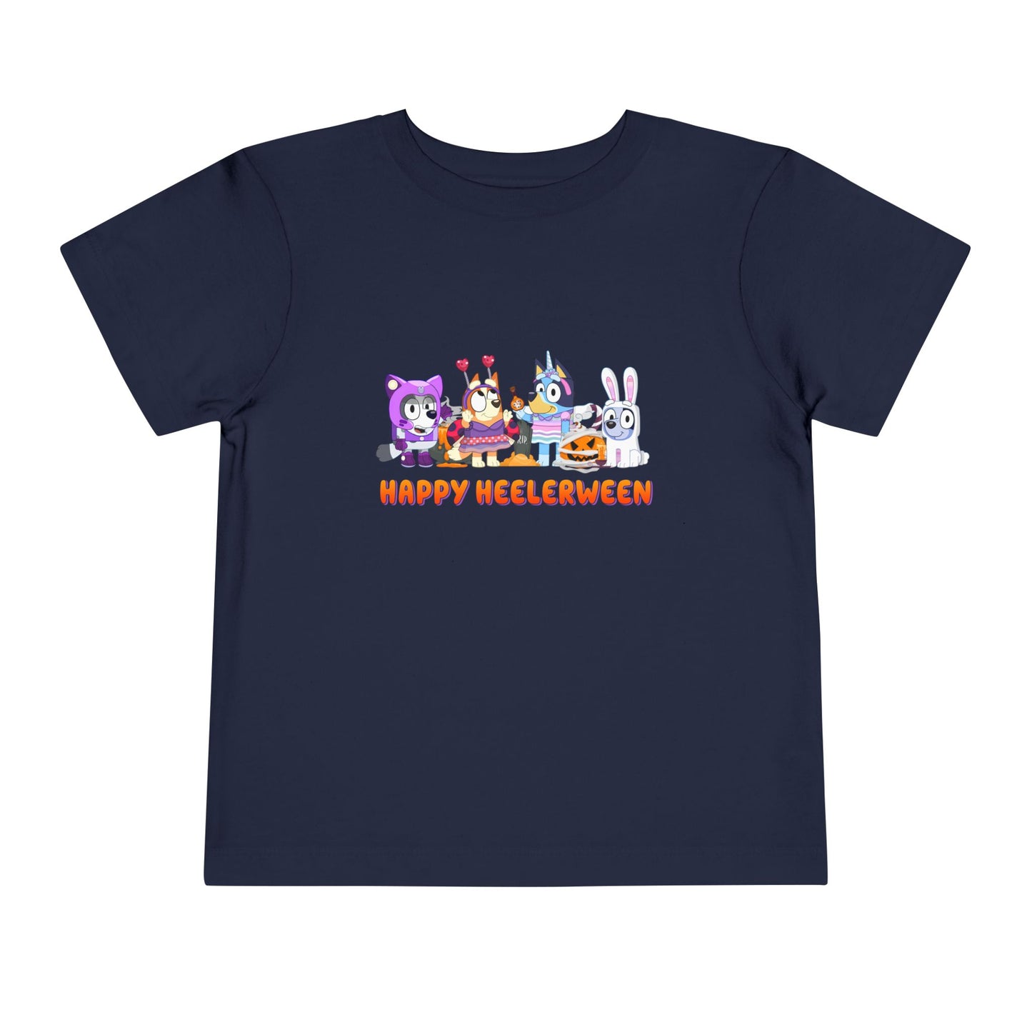 Happy Heelerween Toddler Short Sleeve Tee