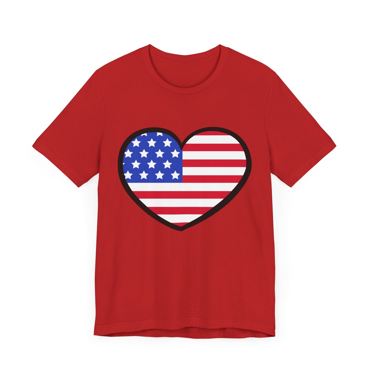 American Heart Jersey Short Sleeve Tee