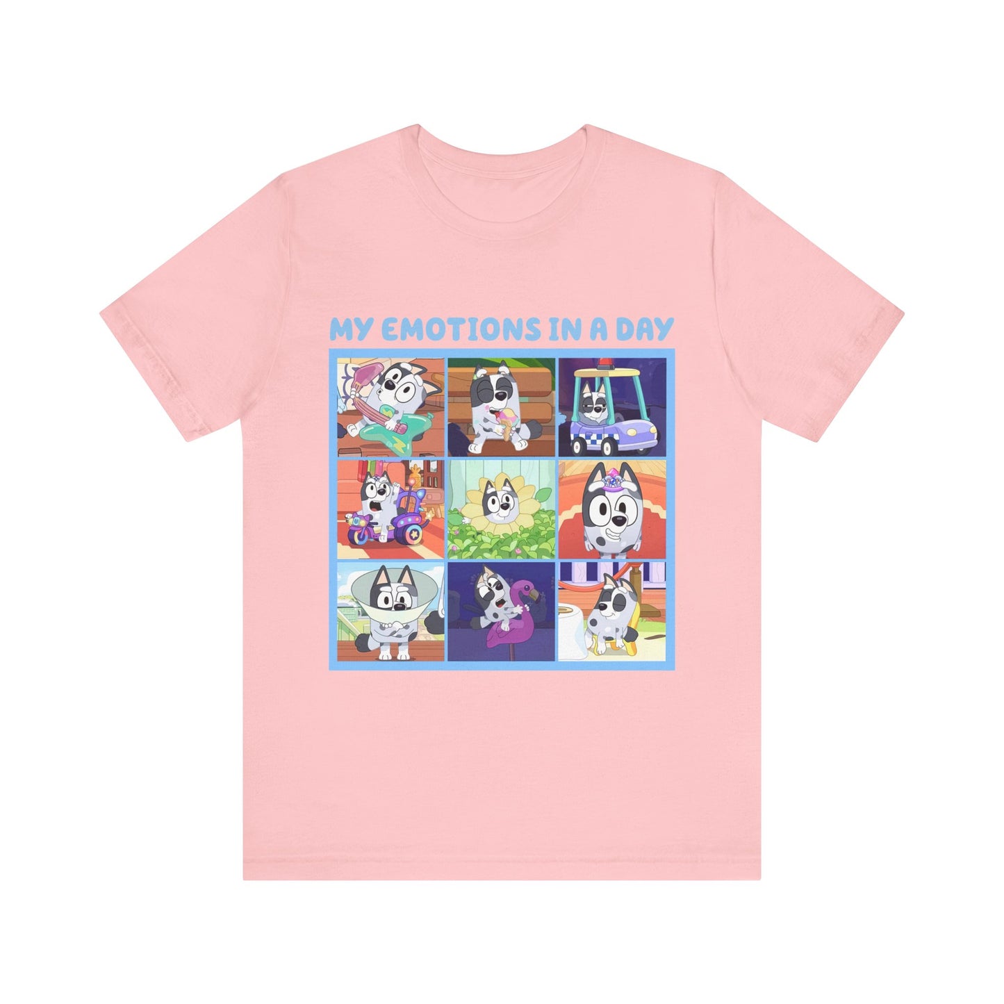 My Emotions in a Day Short Sleeve Tee