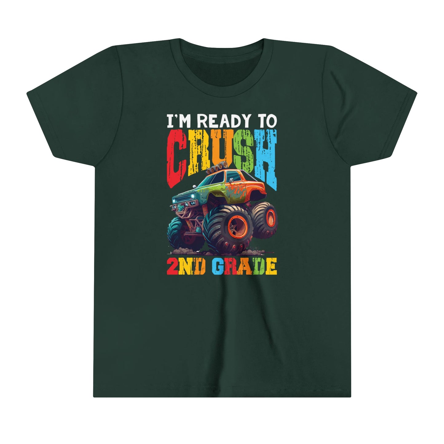 I'm Ready to Crush 2nd Grade Youth Short Sleeve Tee