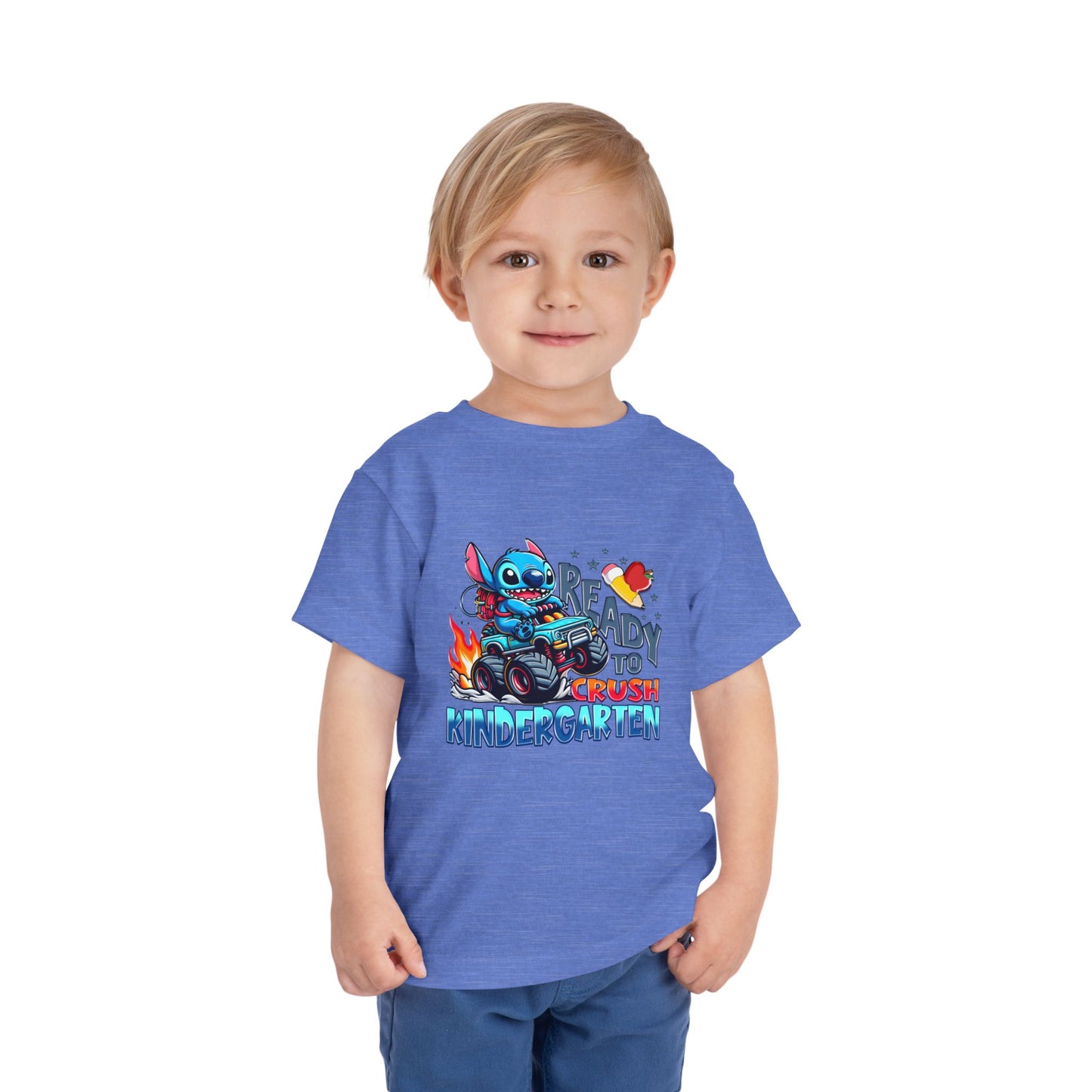 Ready to Crush Kindergarten Toddler Short Sleeve Tee