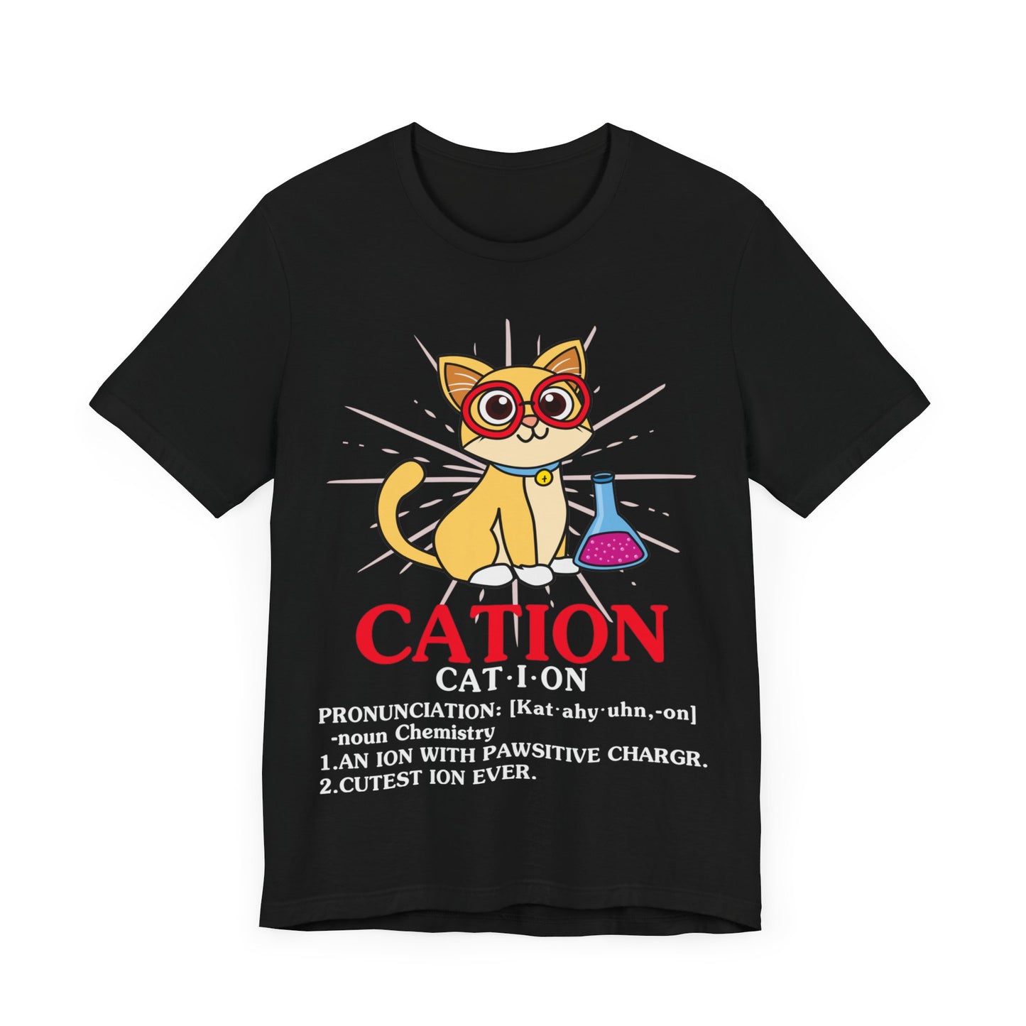 Cat-I-On (Cation) Definition Jersey Short Sleeve Tee