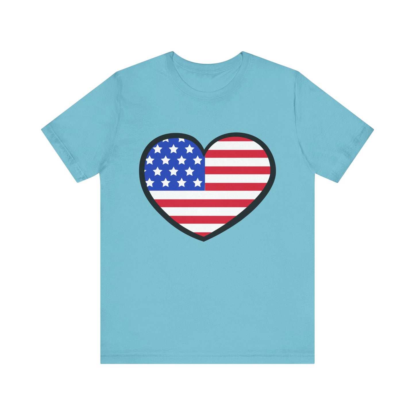 American Heart Jersey Short Sleeve Tee
