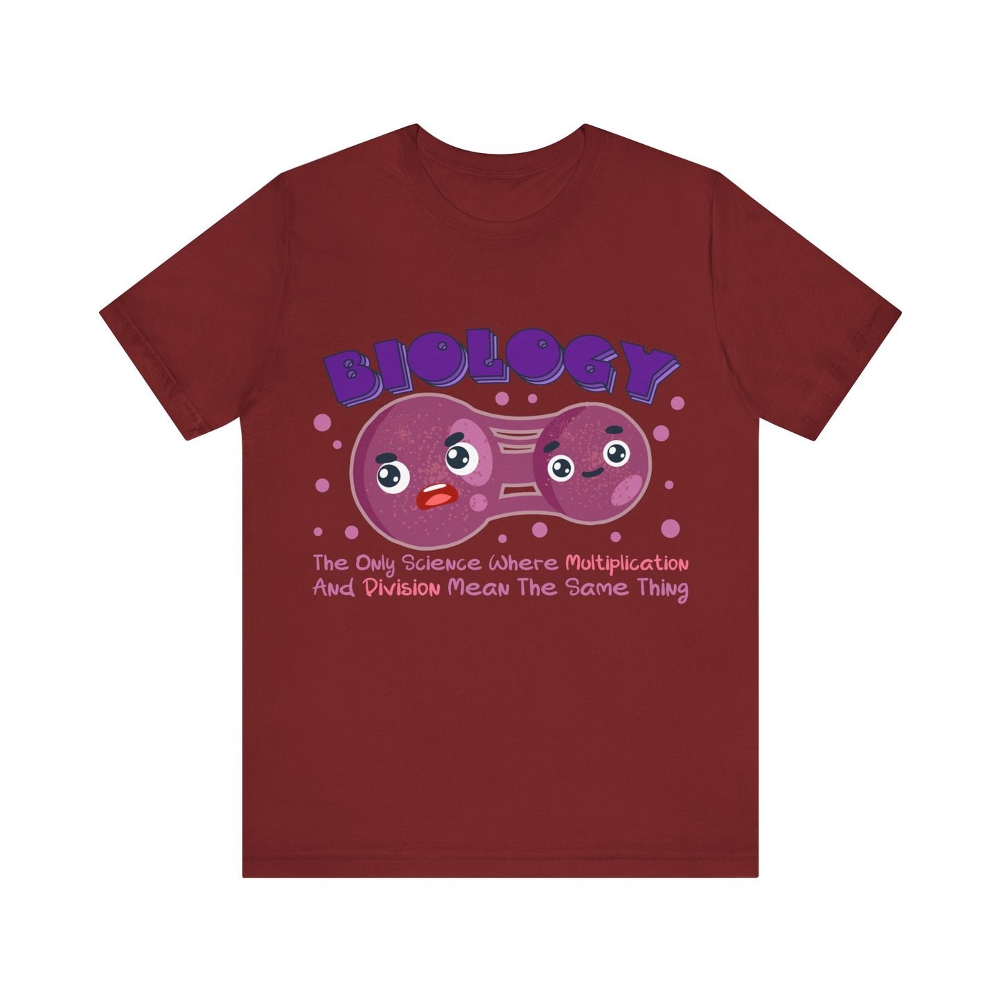 BIOLOGY Jersey Short Sleeve Tee