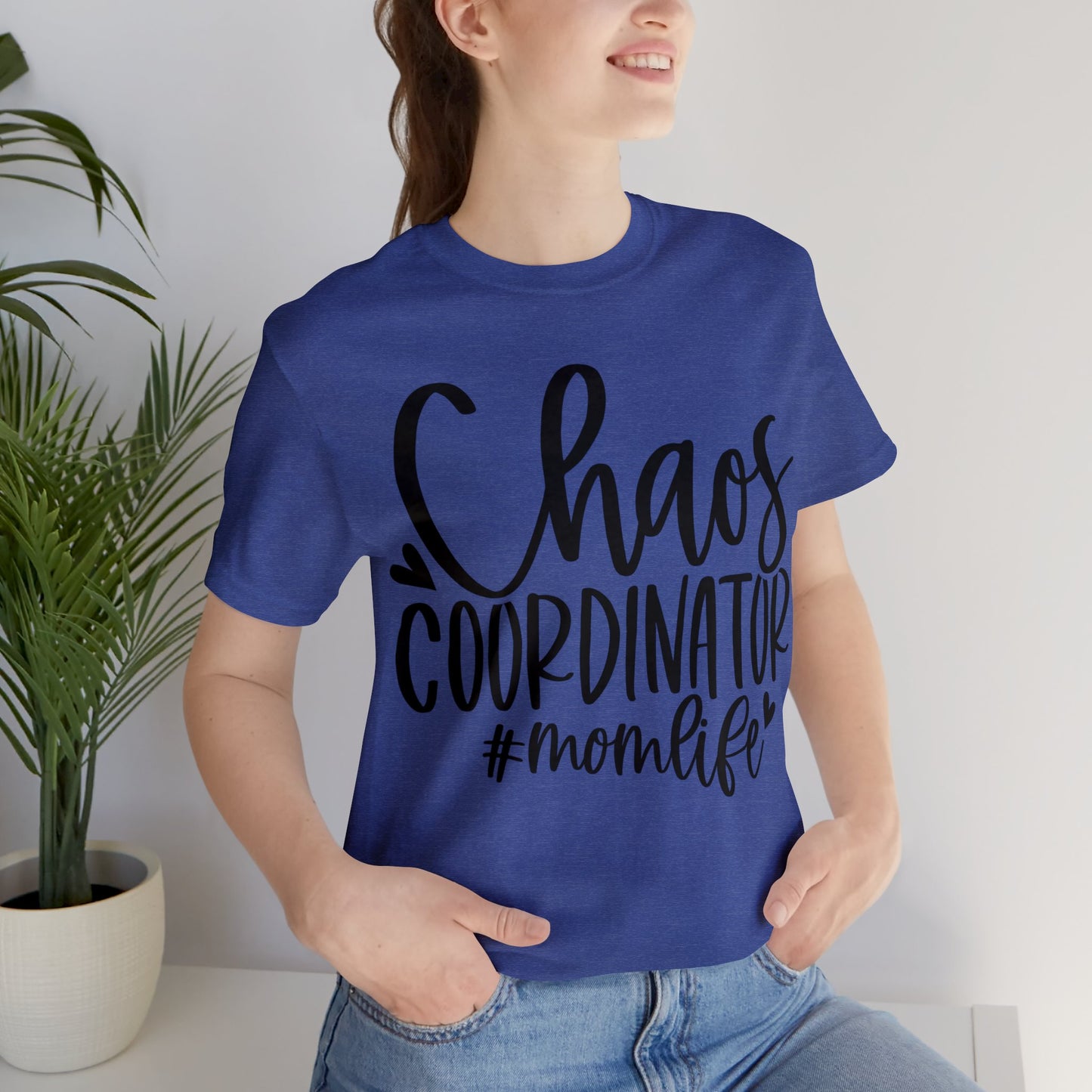 Chaos Coordinator #momlife short sleeve tshirt