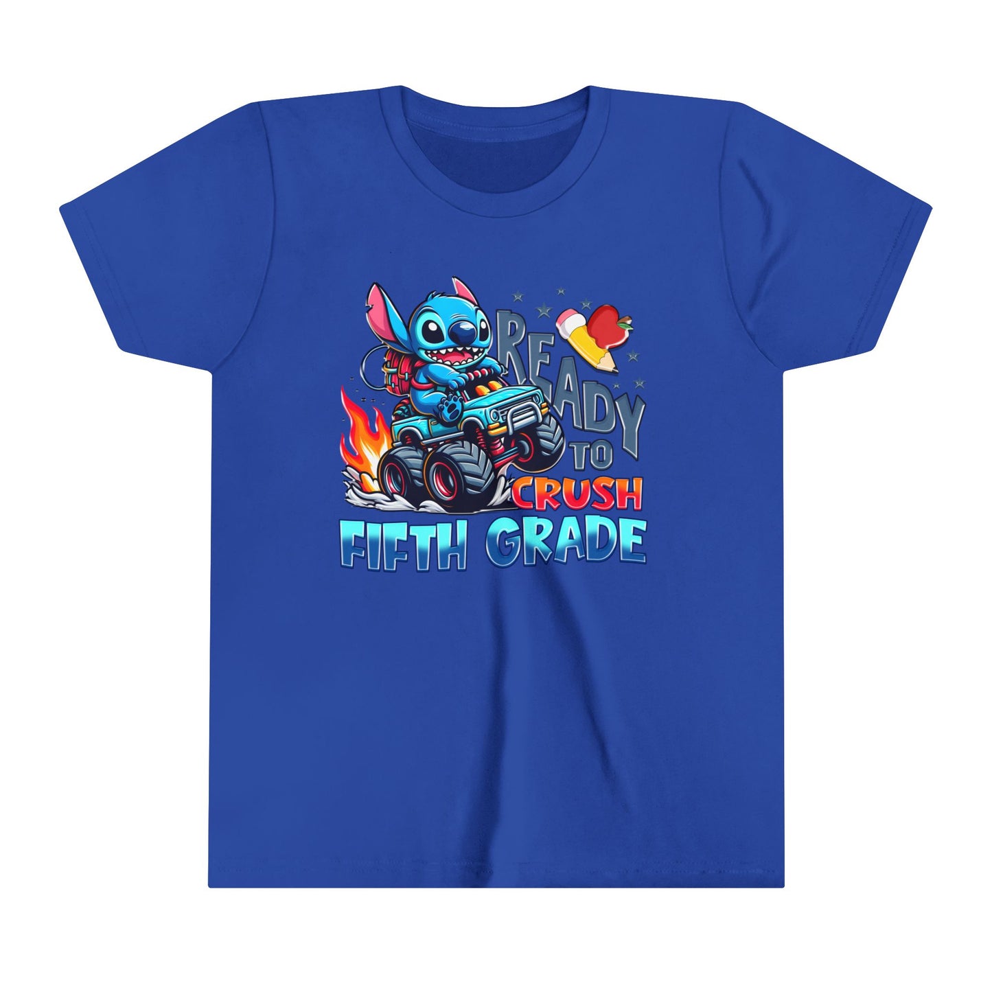 Ready to Crush Fifth Grade Youth Short Sleeve Tee