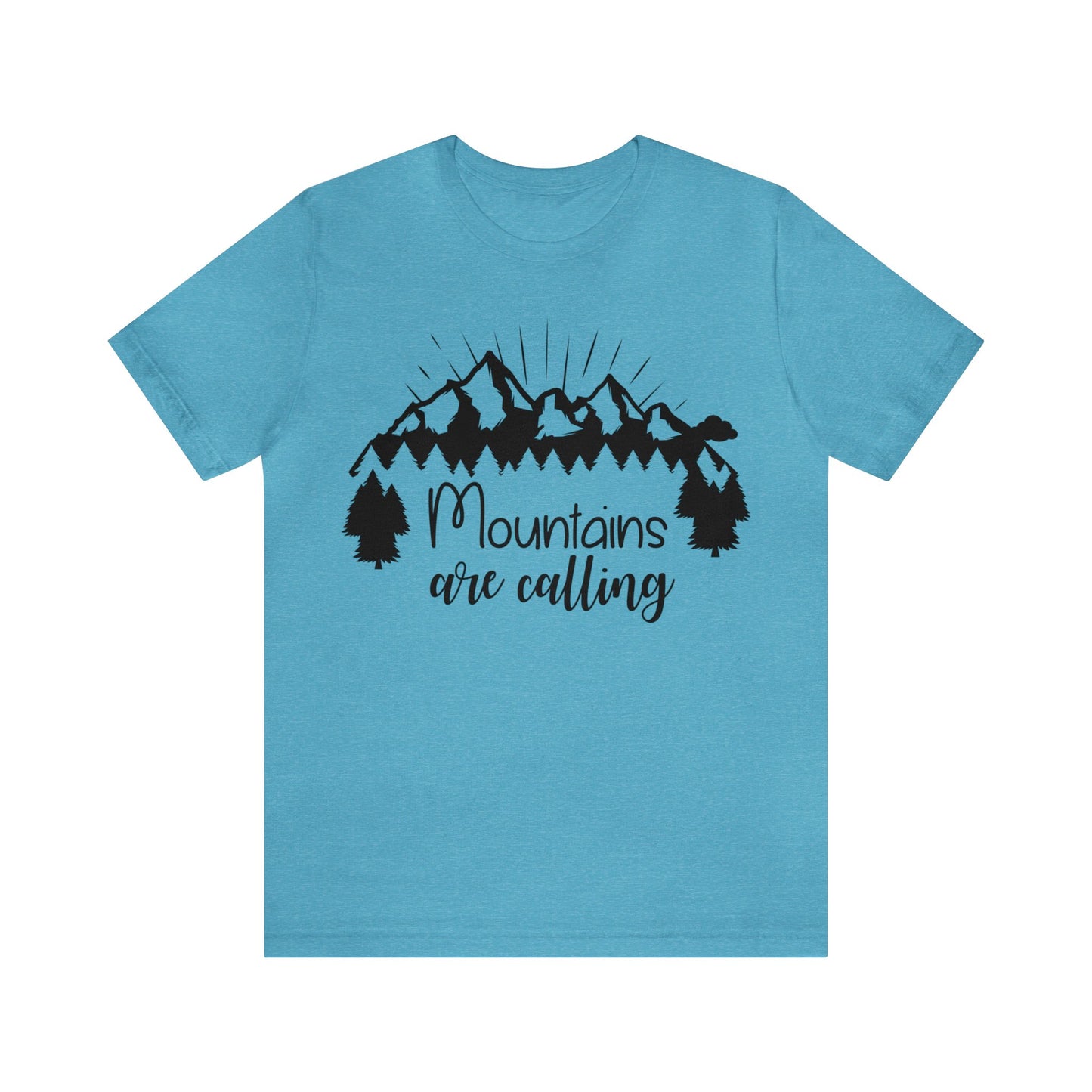 Mountains are Calling Short Sleeve Tshirt
