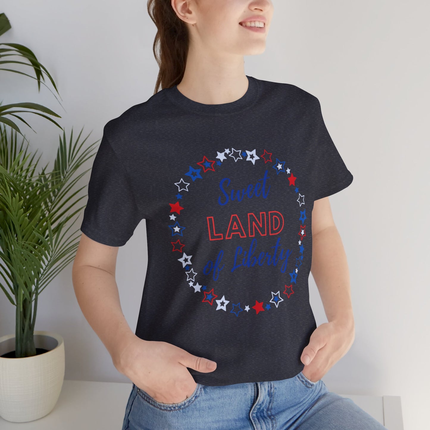 Sweet Land of Liberty Jersey Short Sleeve Tee