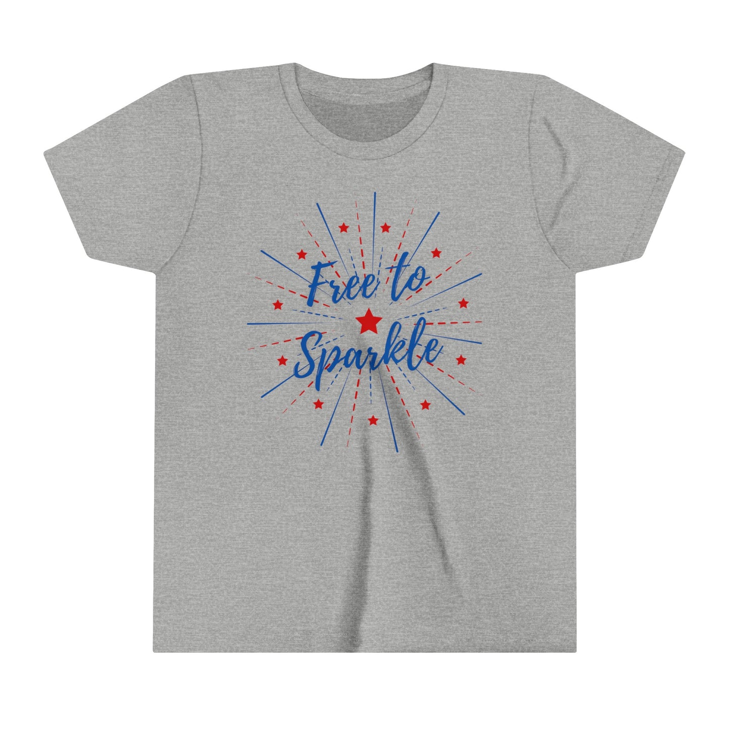Free to Sparkle Youth Short Sleeve Tee
