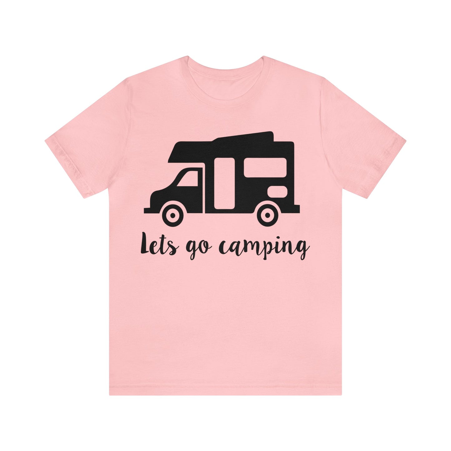 Let's Go Camping Short Sleeve Tshirt