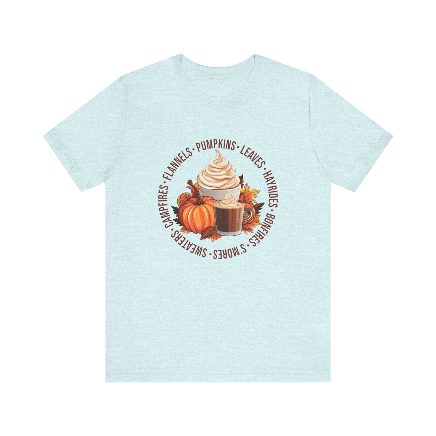 Circle of FALL Jersey Short Sleeve Tee